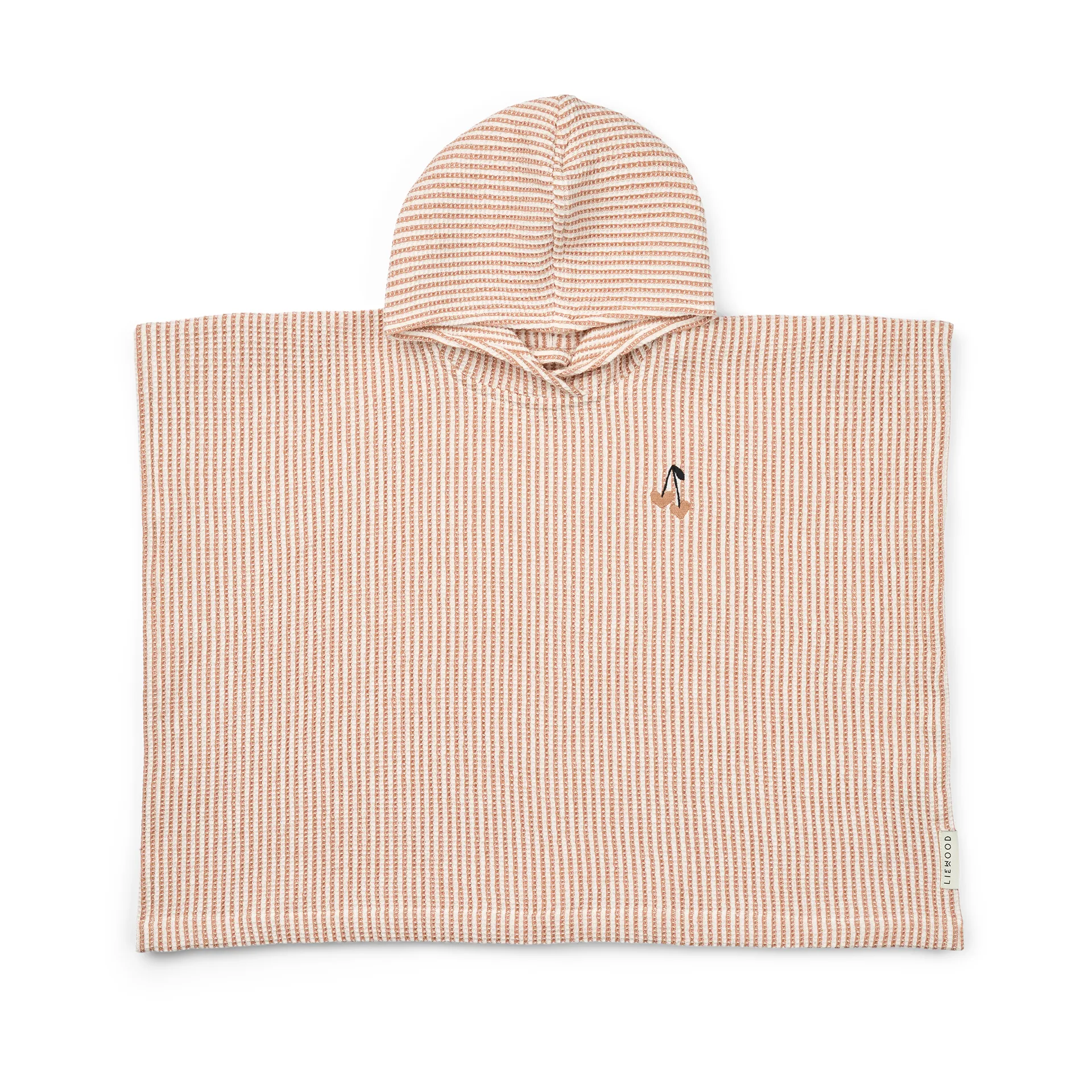Liewood Paco kylpyponcho peppermint creme de la creme stripe 3–4 vuotta
