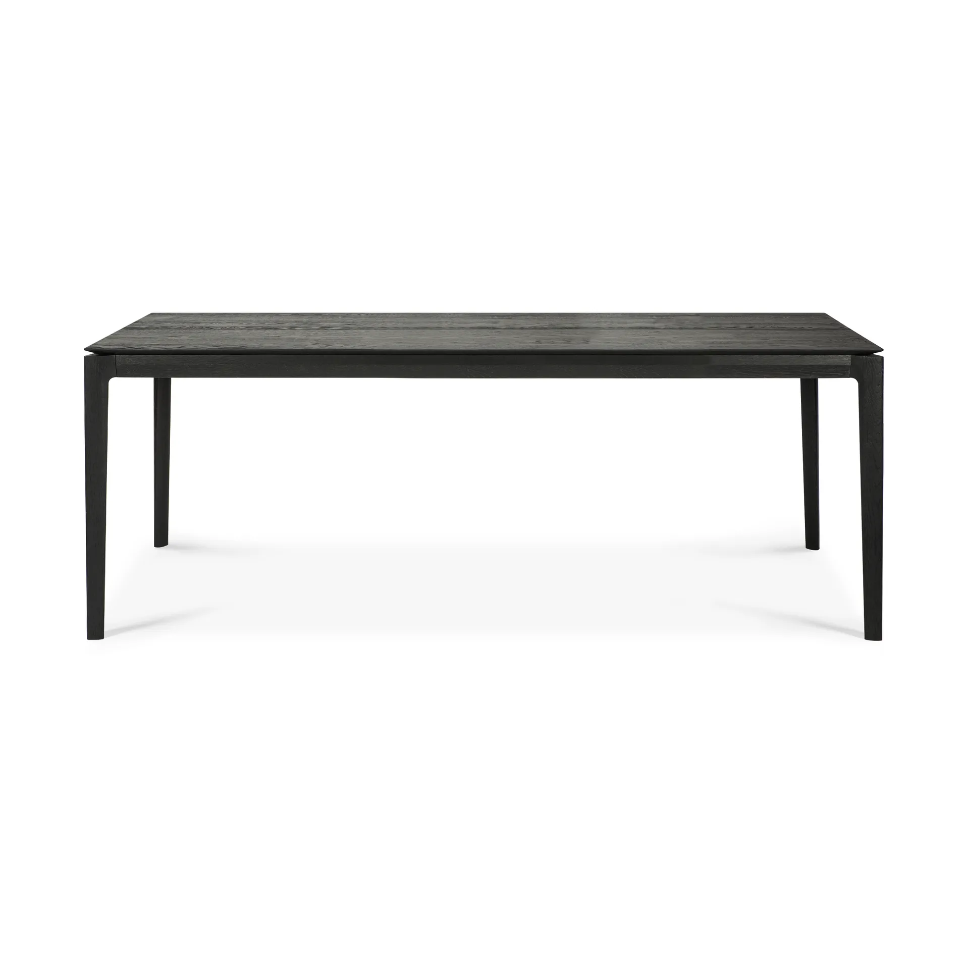 Ethnicraft Pyökki jatkettava ruokapöytä Mustalakkainen tammi, 100×200/300 cm