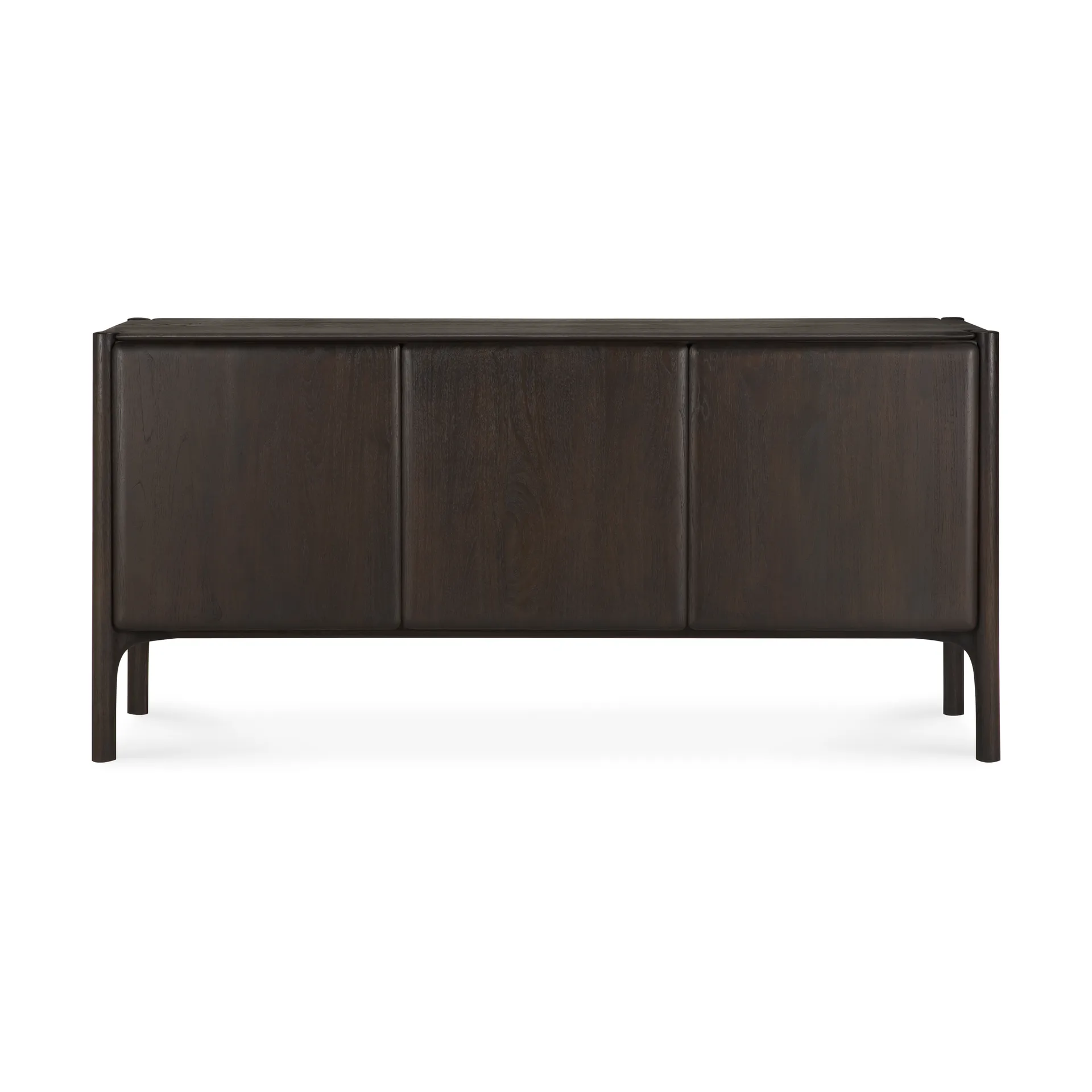 Ethnicraft PI Sideboard Teak dark brown, 3 ovea