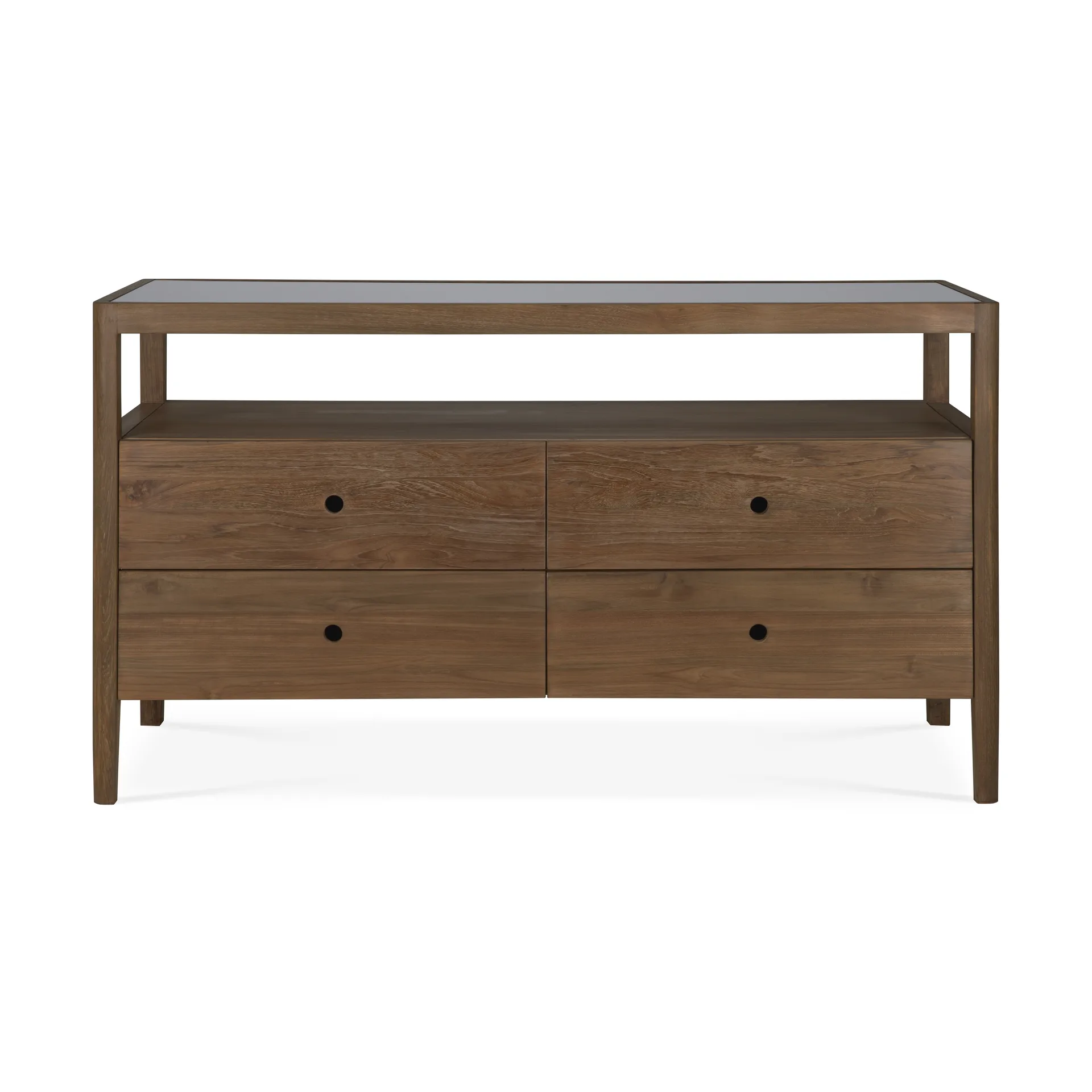 Ethnicraft Spindle lipasto Teak , 4 laatikkoa