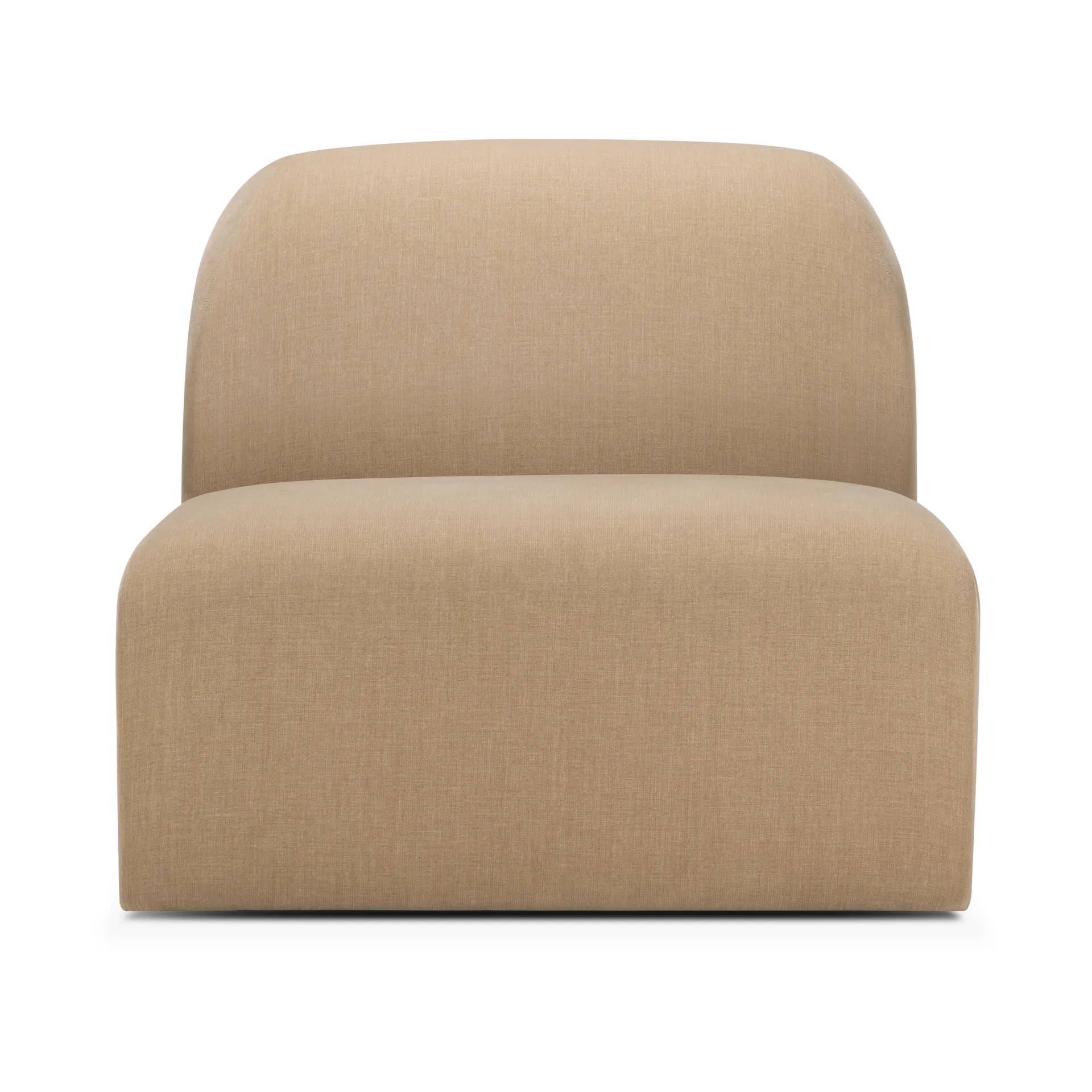 Ethnicraft Bulky moduulisohva 1-istuttava keskiosa Light sepia