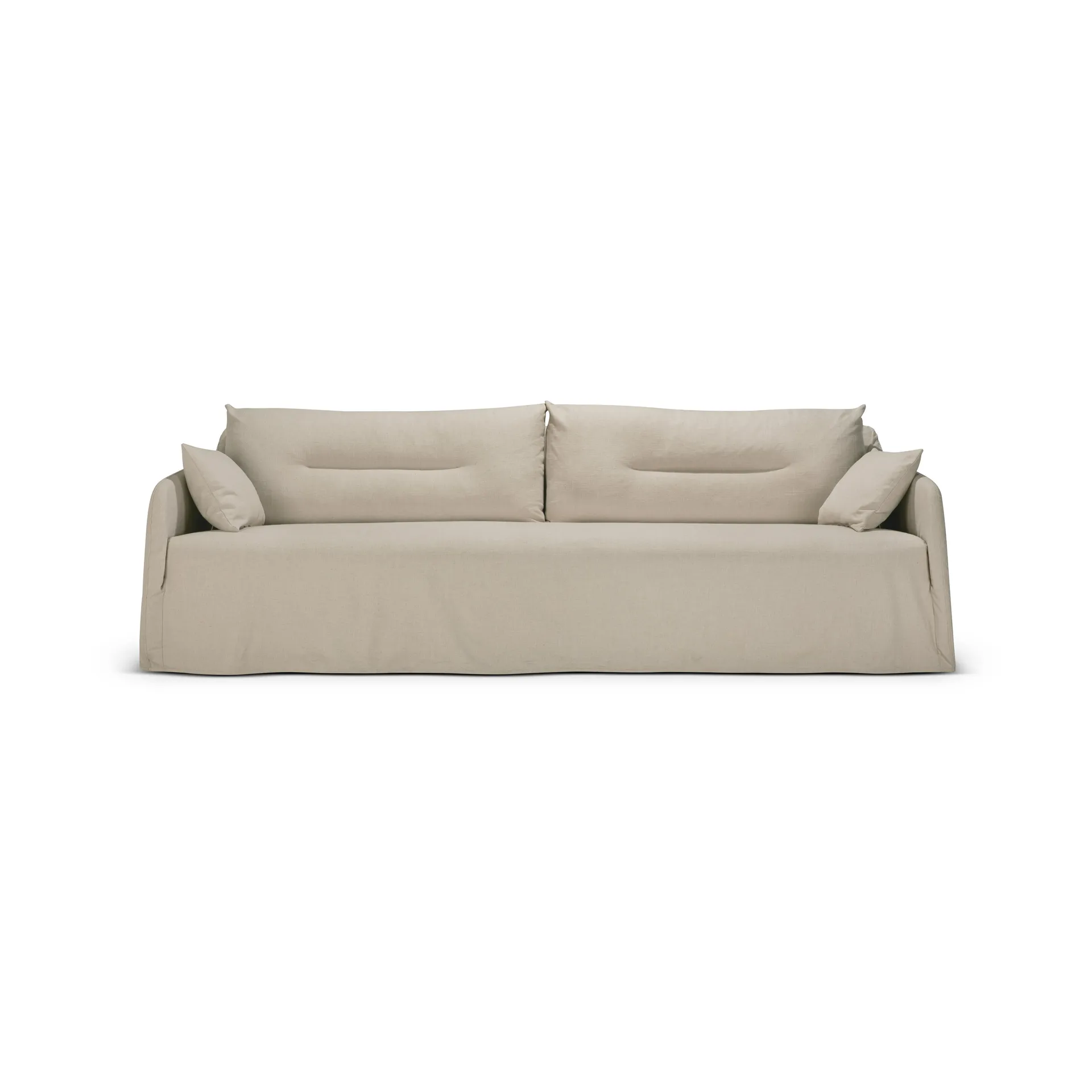 Ethnicraft Weave sohva irrotettava päällinen Bone, 3-istuttava