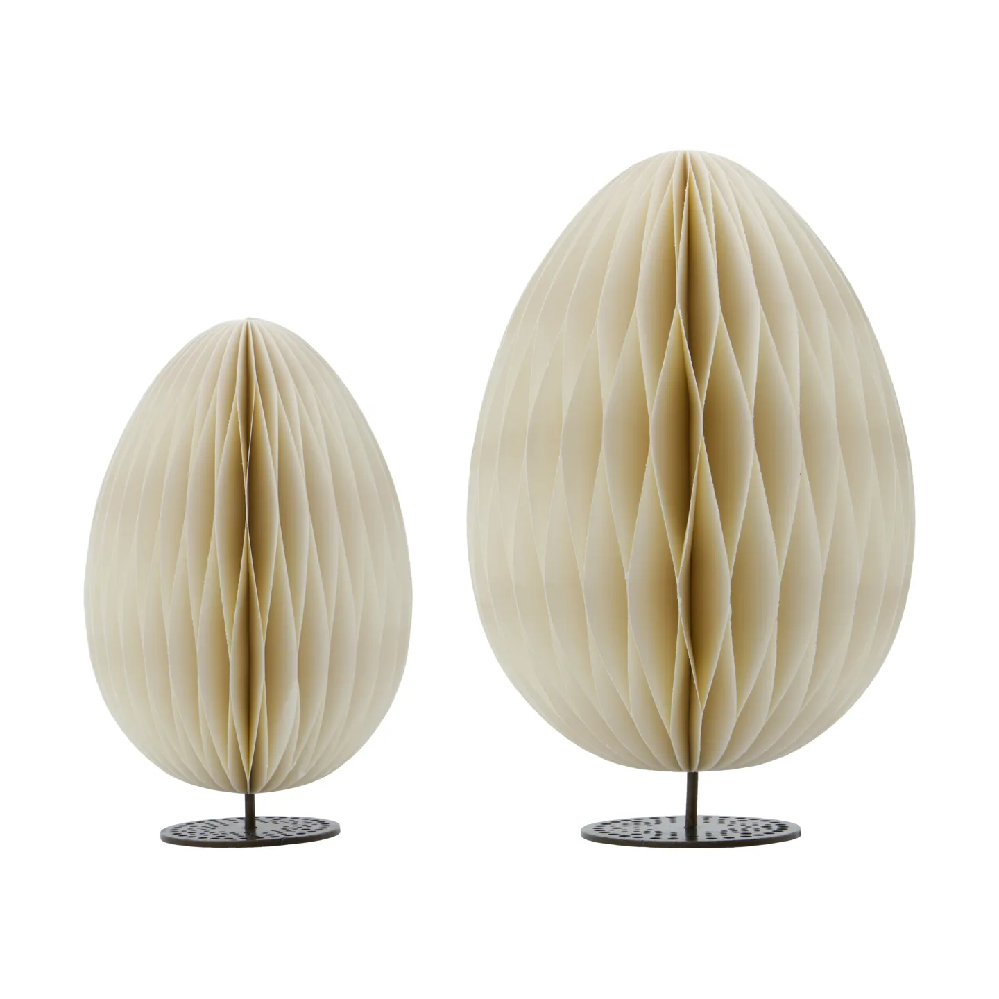 House Doctor Eggs pääsiäiskoriste/sisustusesine 2 osaa Off white