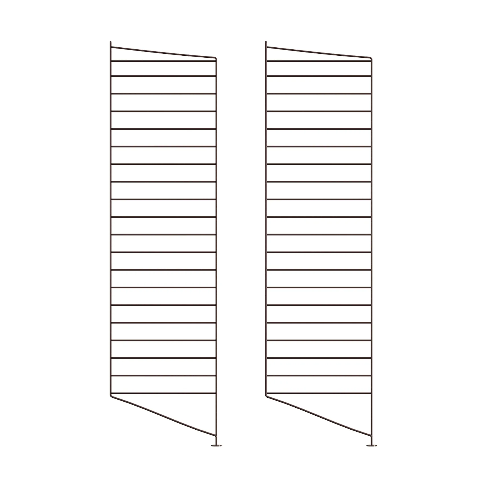 String String lattiakaide Tummanruskea, 115x30 cm, 2-pack