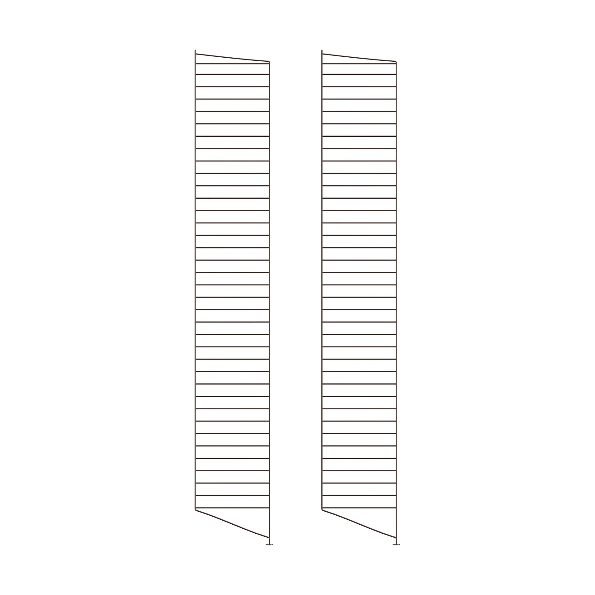 String String lattiakaide Tummanruskea, 200x30 cm, 2-pack
