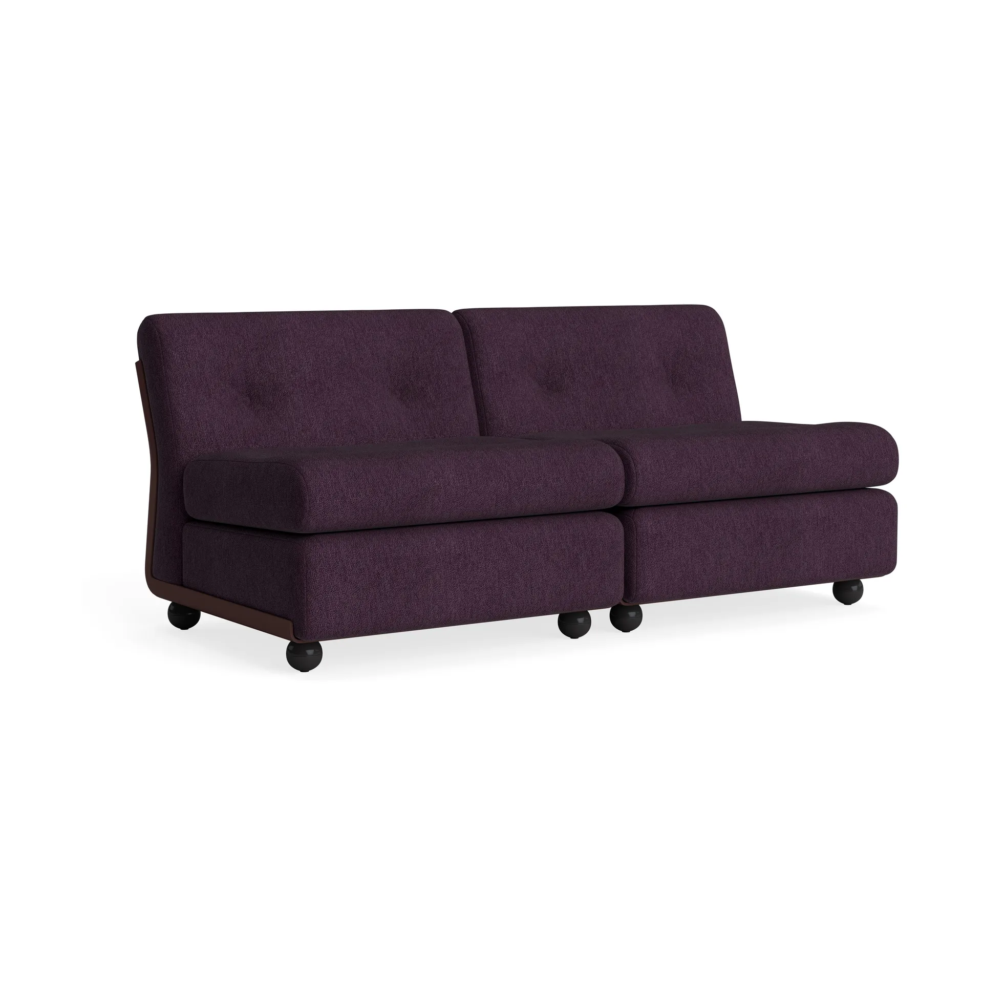 HAY Amanta sohvemoduuli Burgundy red-turf burgundy, 2-istuttava