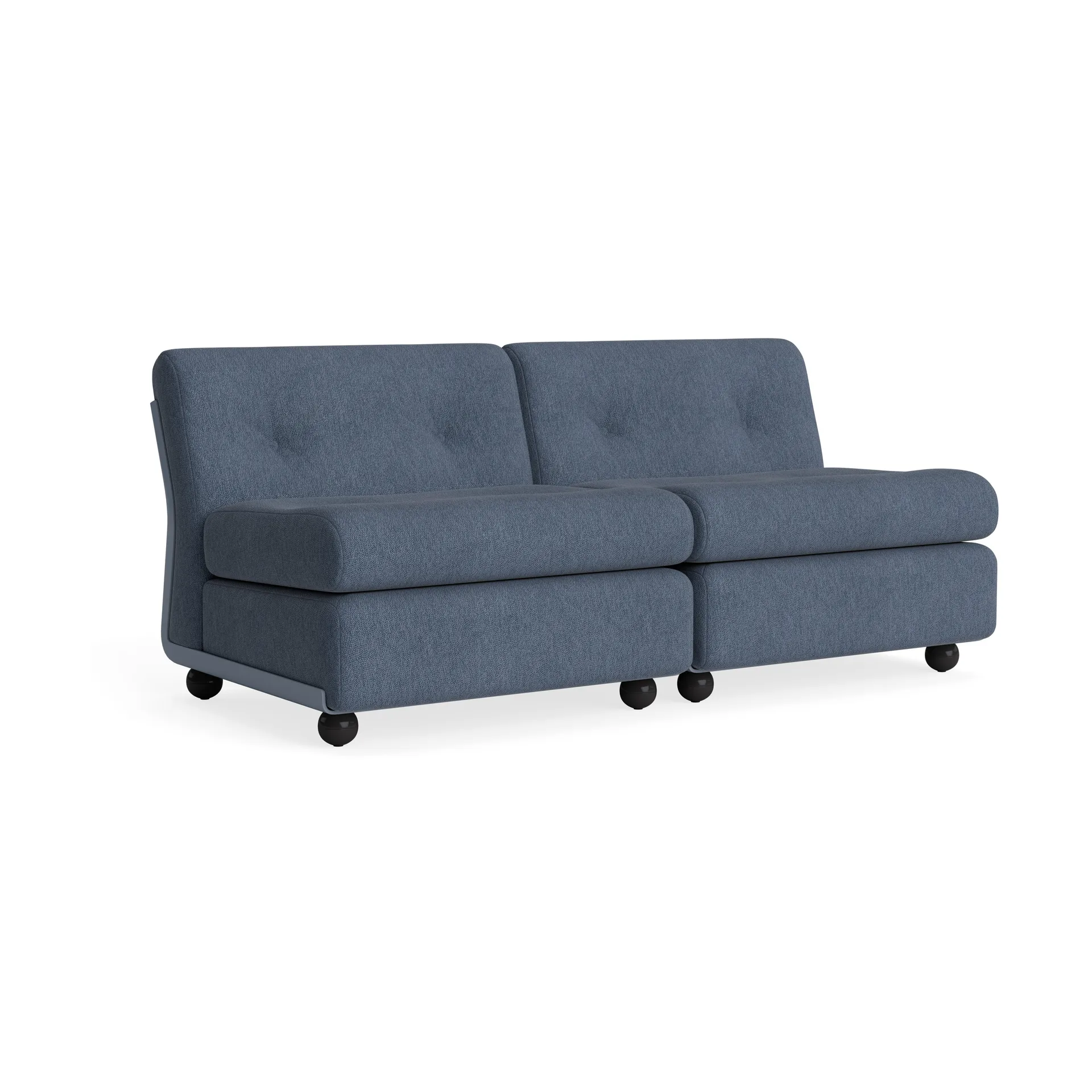 HAY Amanta sohvemoduuli Frost blue-turf blue, 2-istuttava