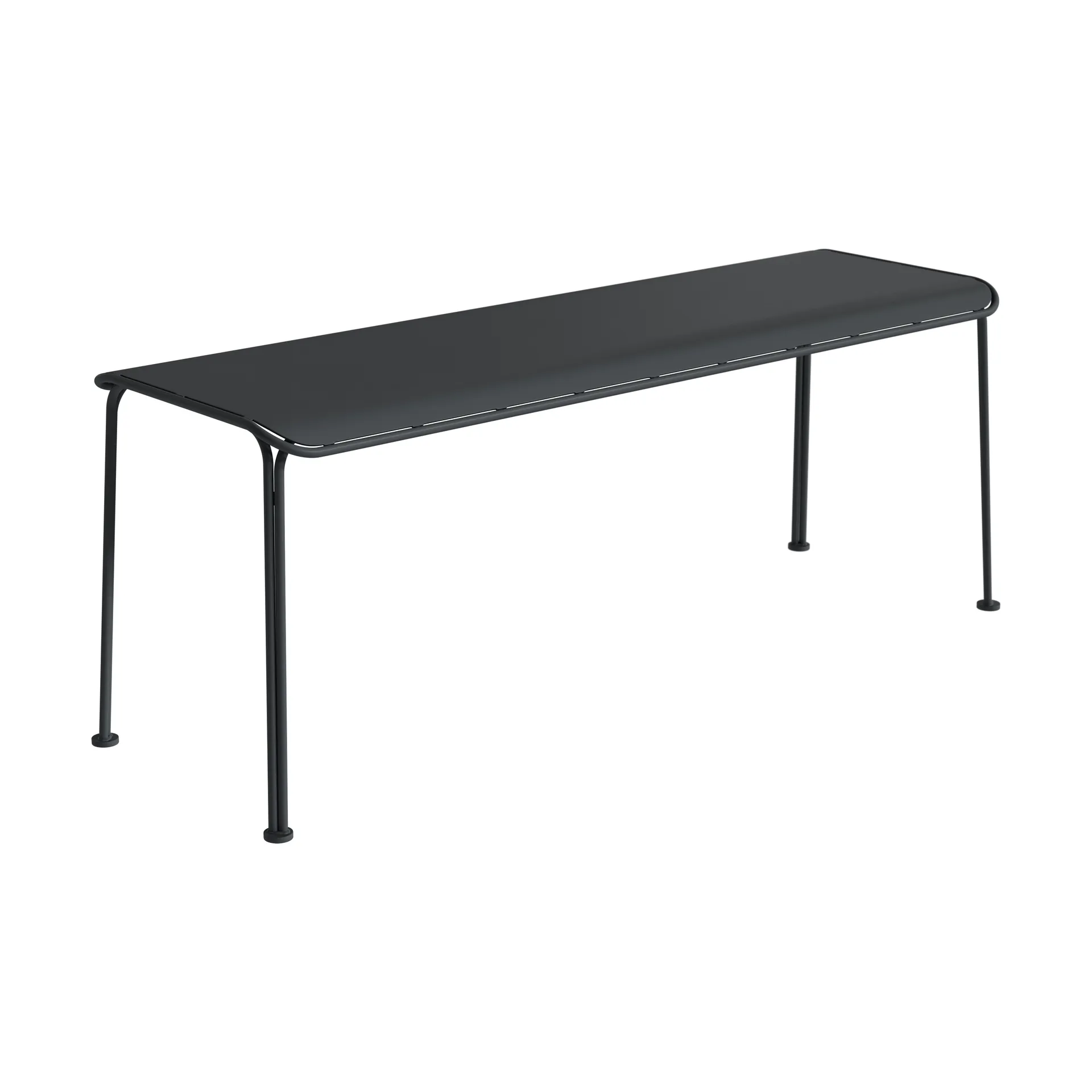 Grythyttan Stålmöbler Libelle penkki Grafiitinharmaa, 120 cm