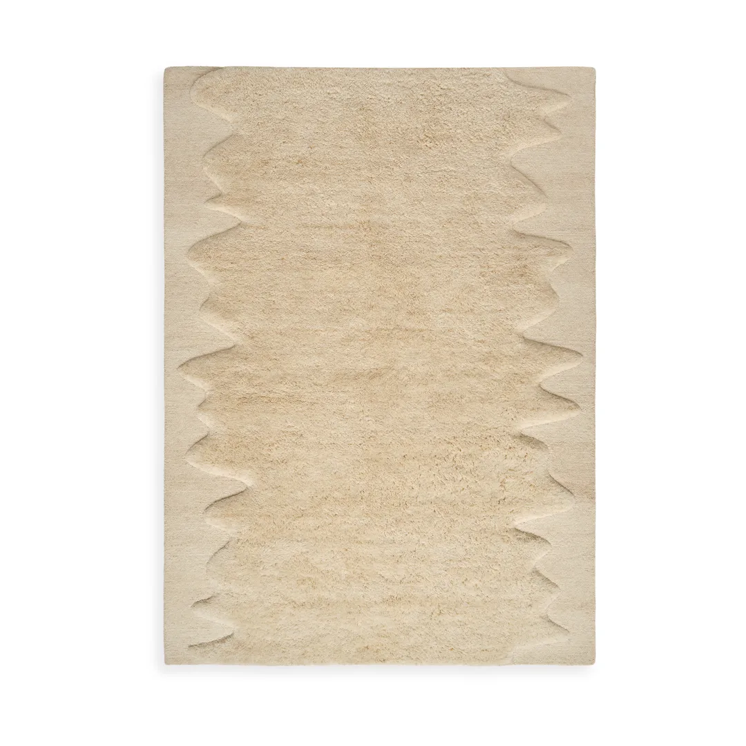 Tom Dixon Wobble matto Natural, 170x240 cm