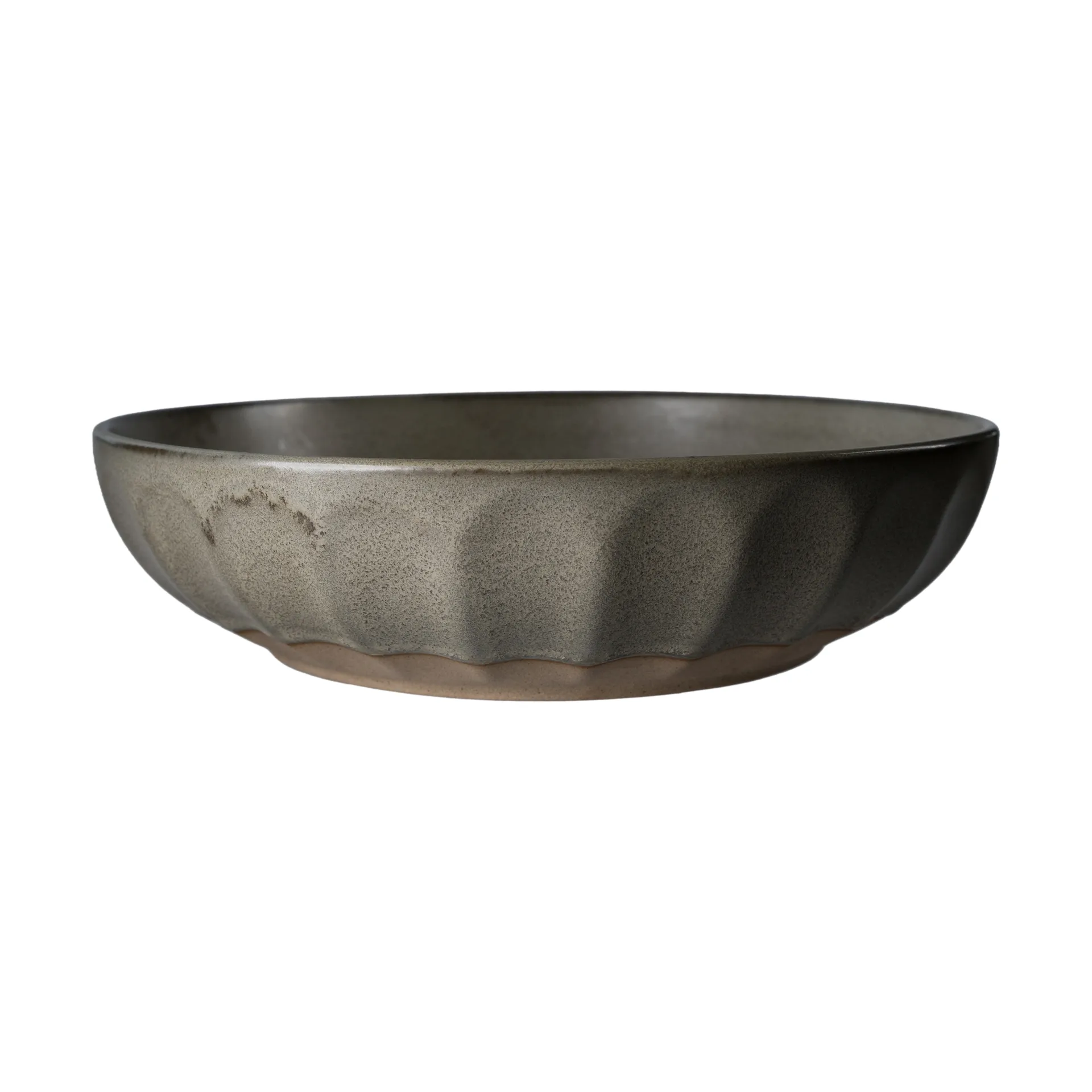 ERNST Ernst-kulho kivitavara Harmaa–luonnollinen, Ø24 cm