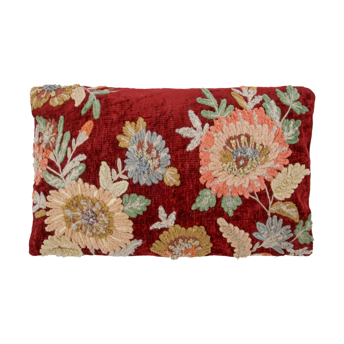 House Doctor Nica tyynynpäällinen Punainen–vaaleanpunainen, 30×50 cm