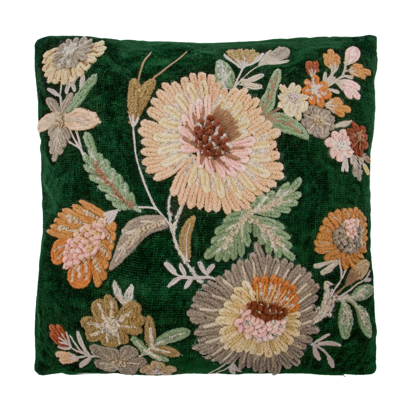 House Doctor Bota tyynynpäällinen Vihreä–roosa, 50×50 cm