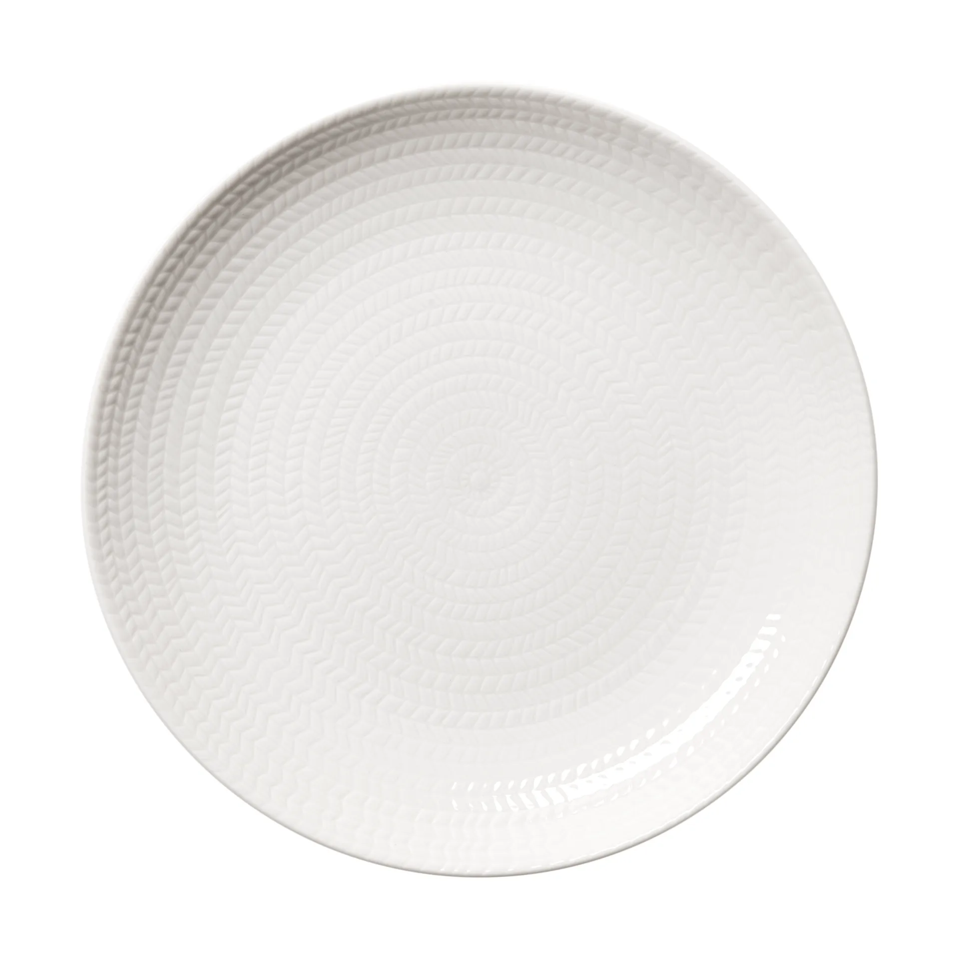 Rörstrand Sininen tuli lautanen Valkoinen, 26 cm