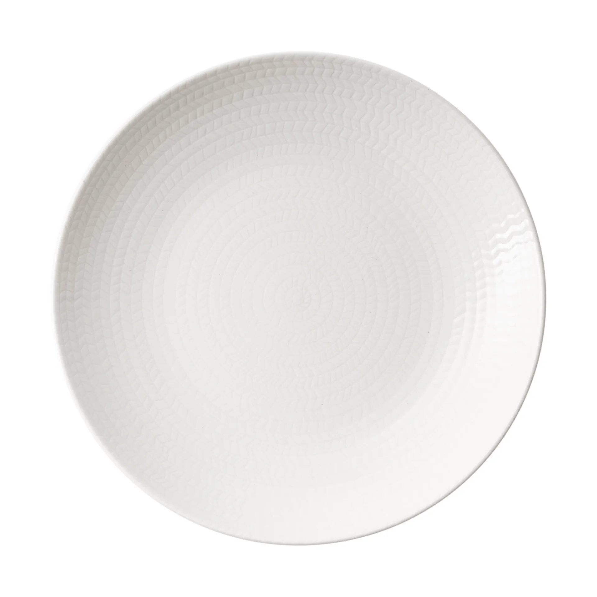Rörstrand Sininen tuli lautanen Valkoinen, 23 cm