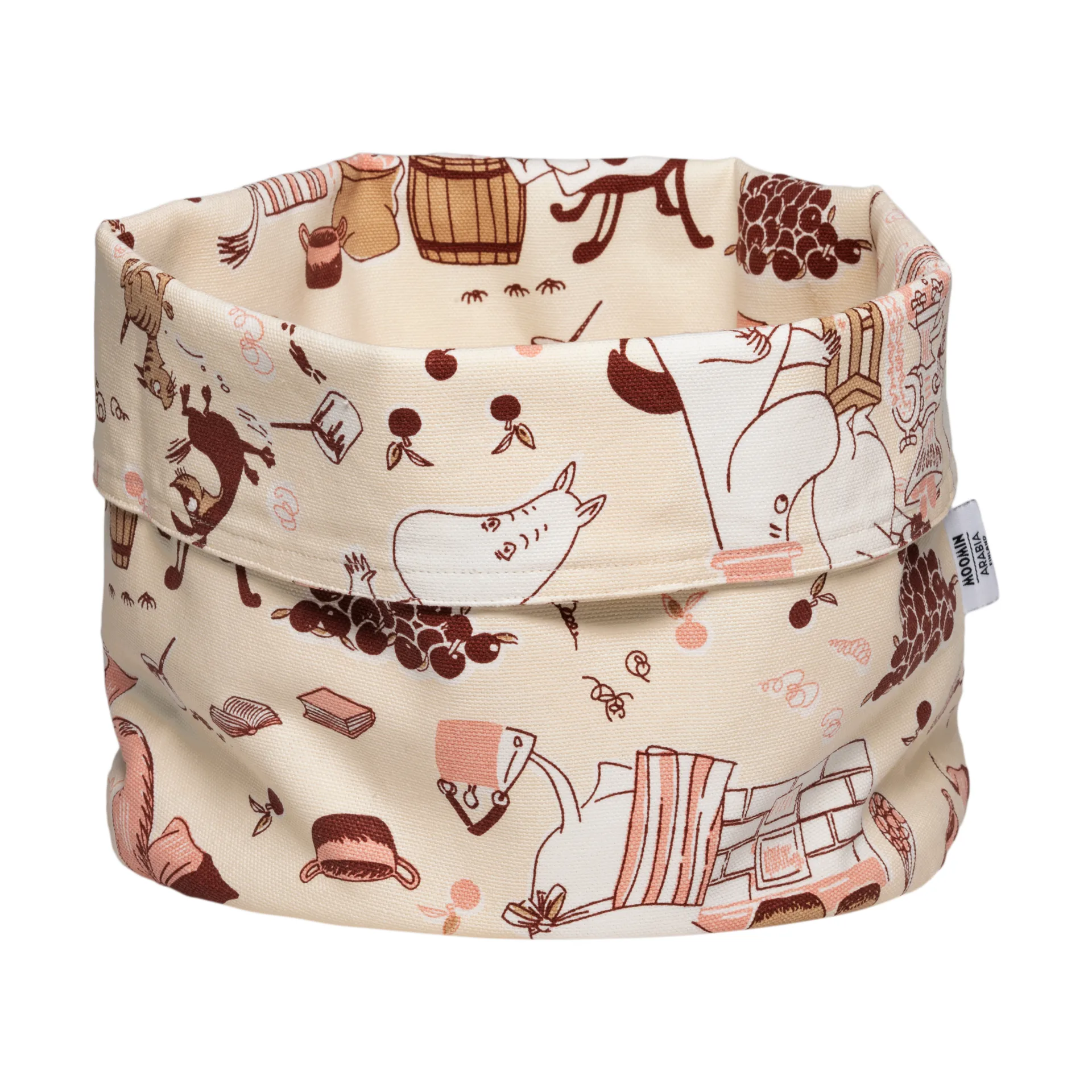 Moomin Arabia Kodiniloa Muumi säilytyskori Soikea 26 cm
