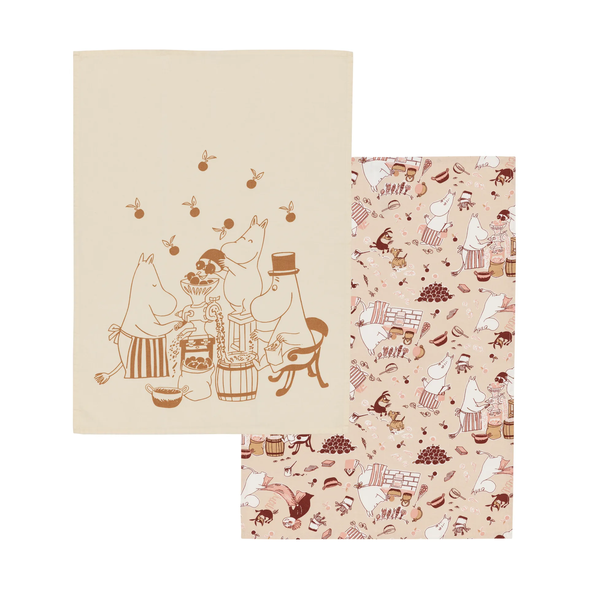 Moomin Arabia Muumi keittiöpyyhe 50x70 cm 2-pack Kodin ilo