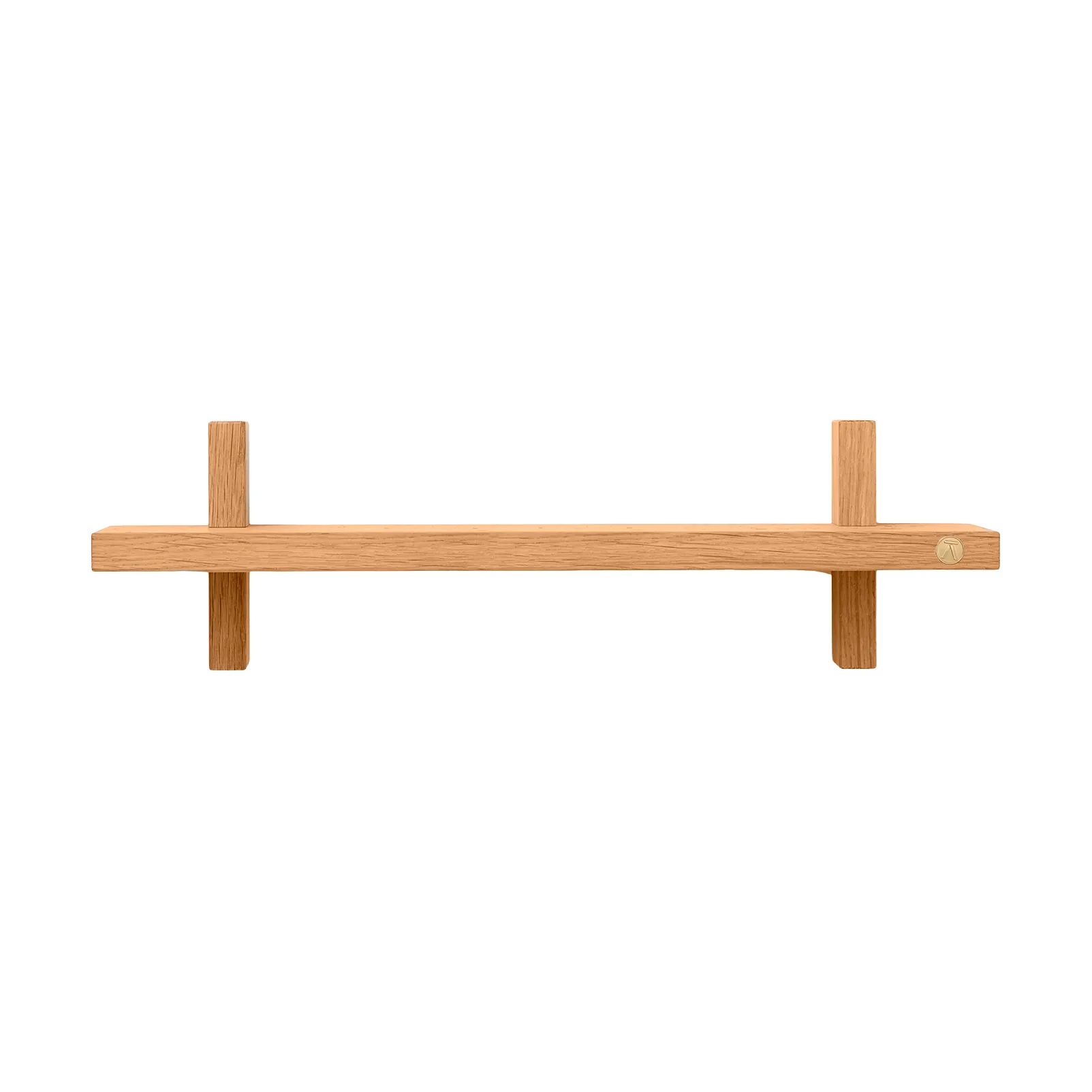 Andersen Furniture Treat seinähylly yksittäinen Öljytty Nature Oak, 50×12×11,2 cm