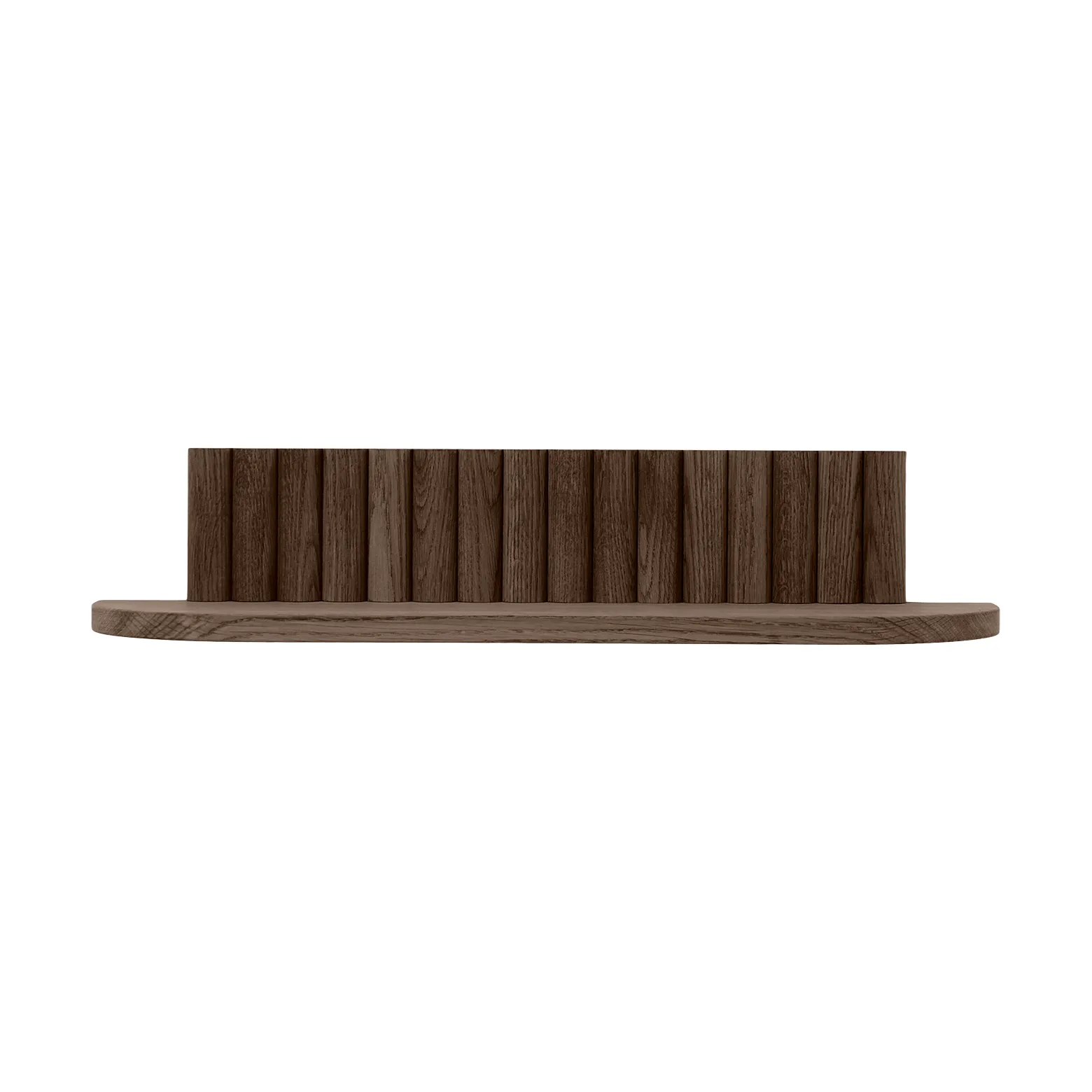 Andersen Furniture Pillar seinähylly Savutettu öljytty tammi, 60×15×12 cm
