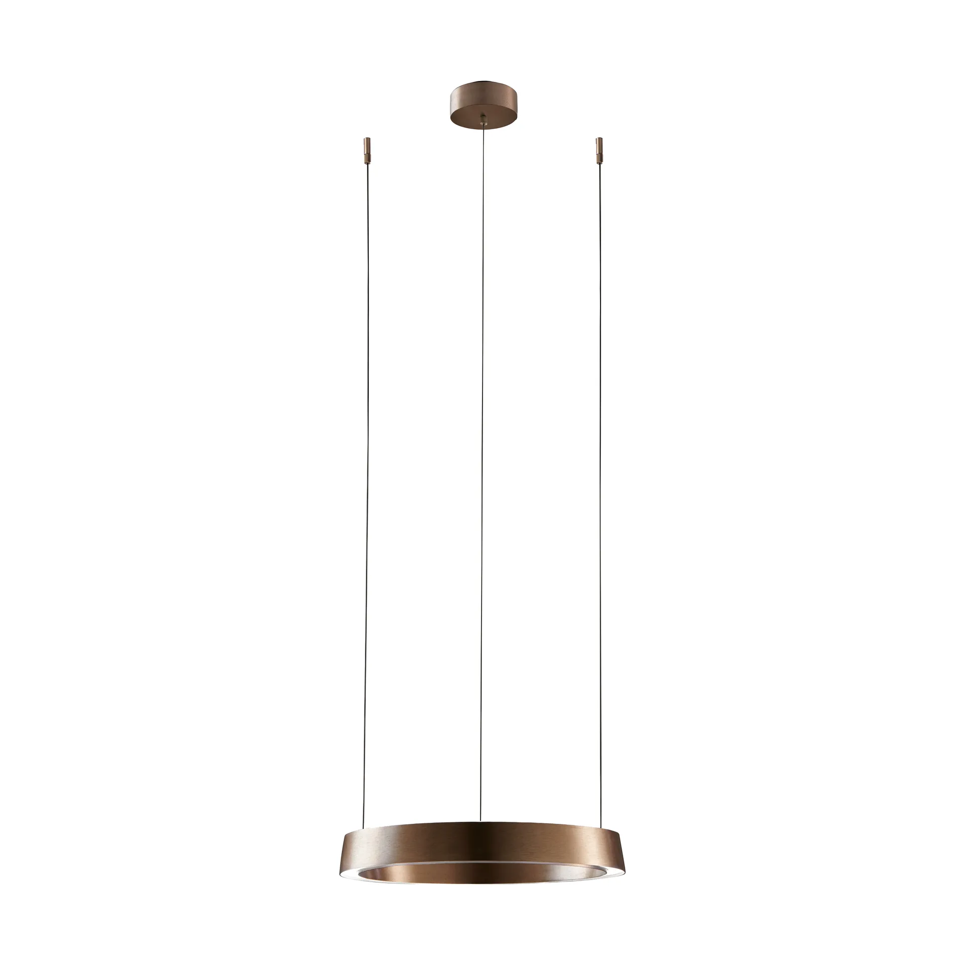 Light-Point Edge round Ø40 riippuvalaisin switch tune Ruusukulta