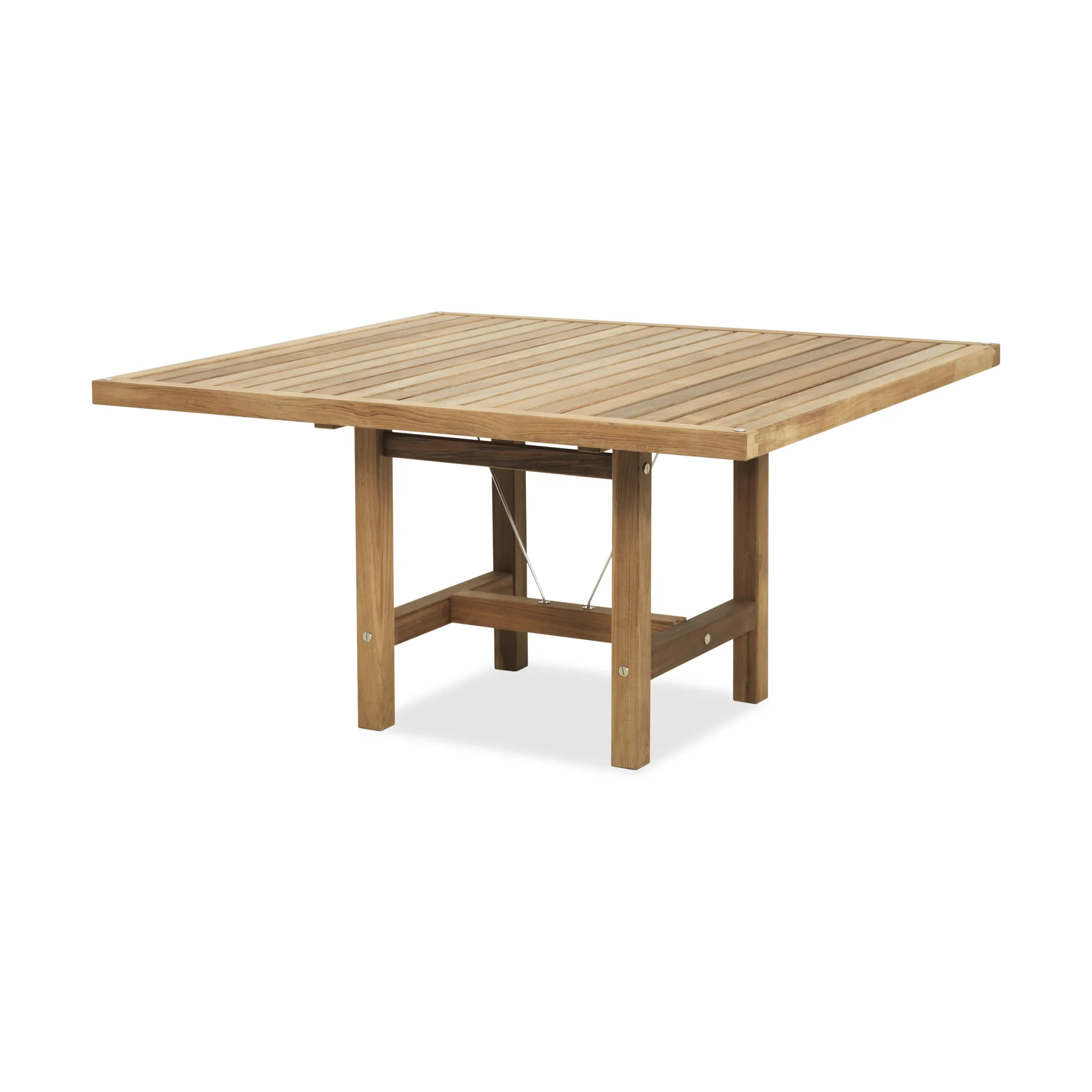 Fri Form 65 pöytä Teak, 128×120×68 cm