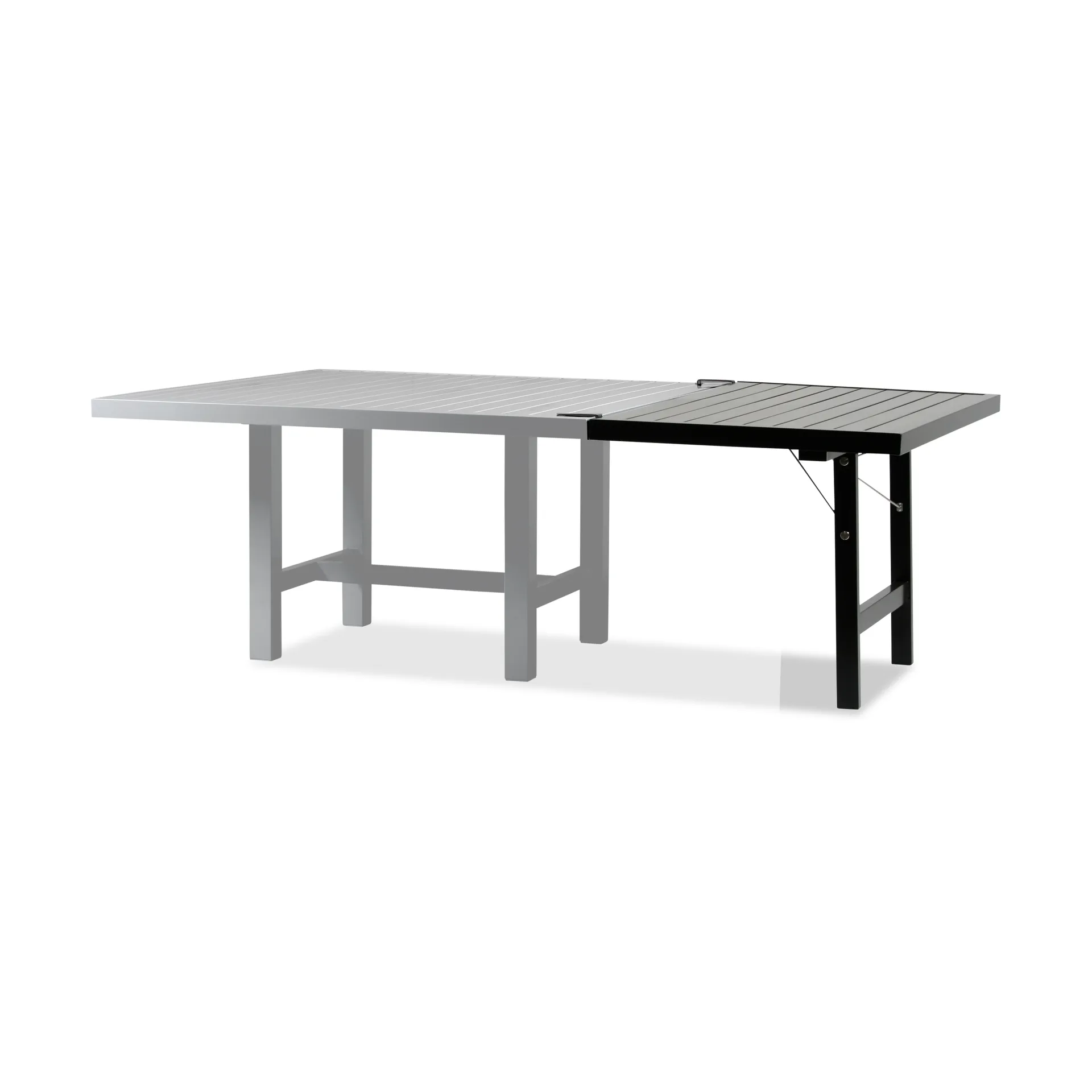 Fri Form 68 jatkolevy jaloilla Musta, K: 66 cm