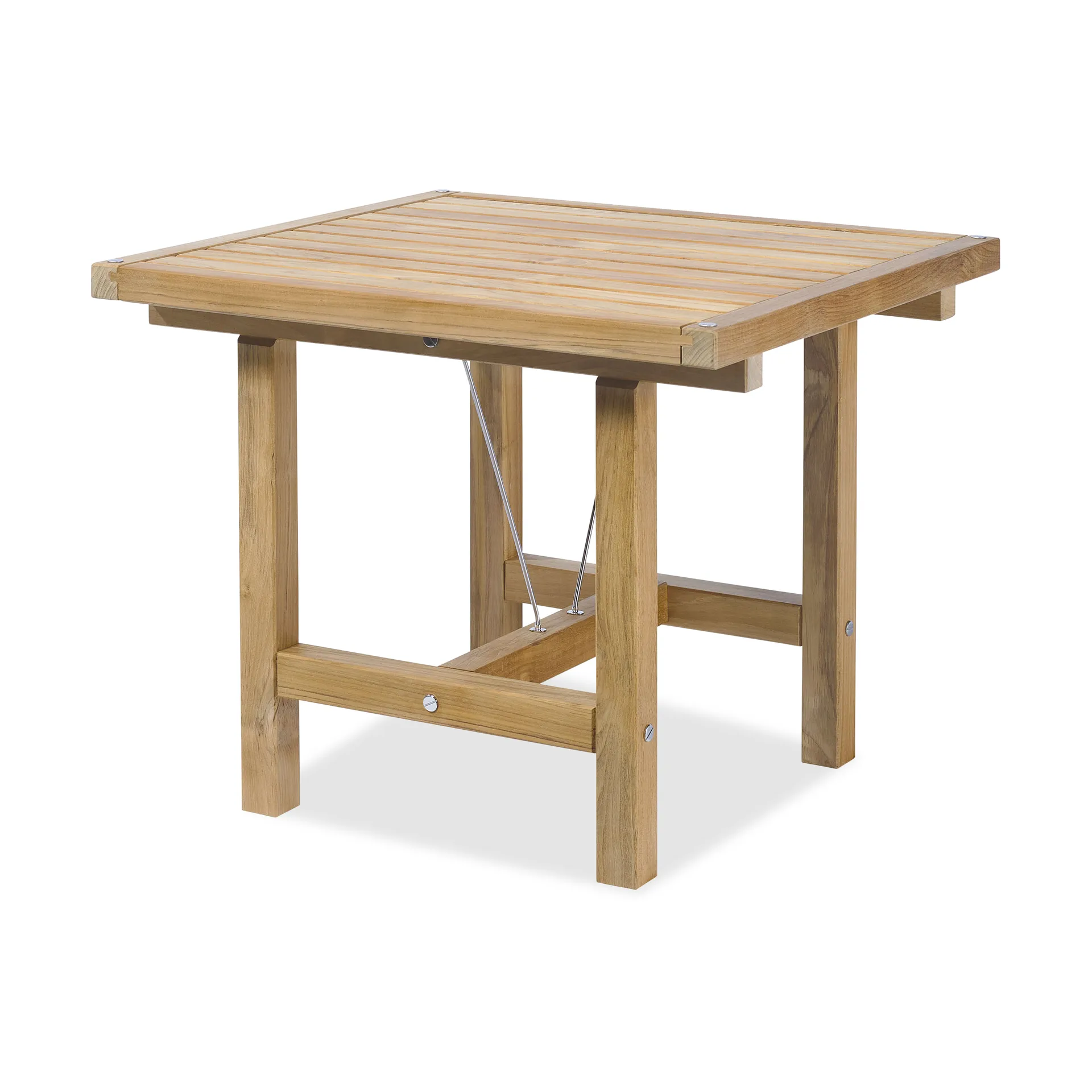 Fri Form 61 pöytä Teak, 85×80×68 cm