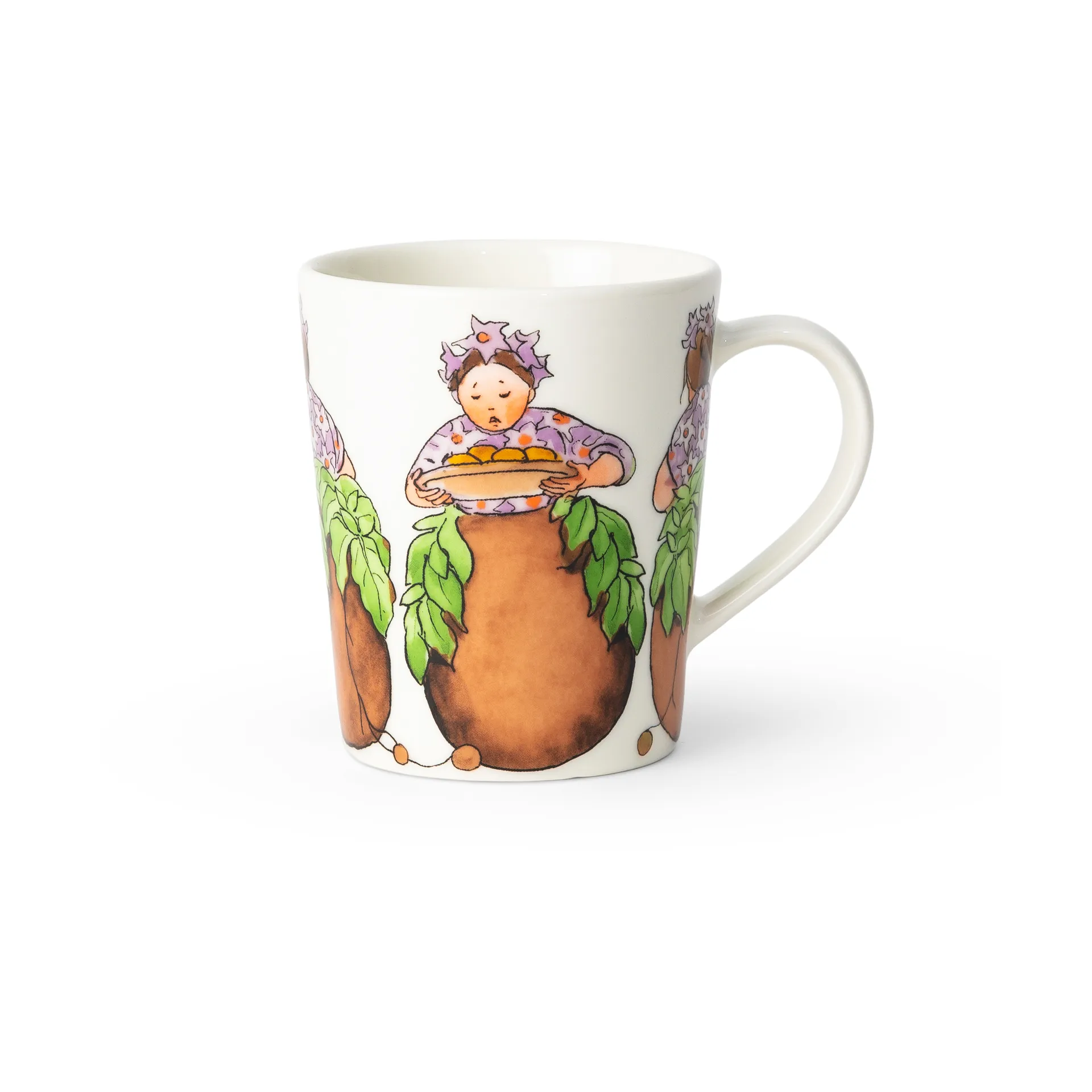 Design House Stockholm Mrs Potato muki 28 cl, kahvalla
