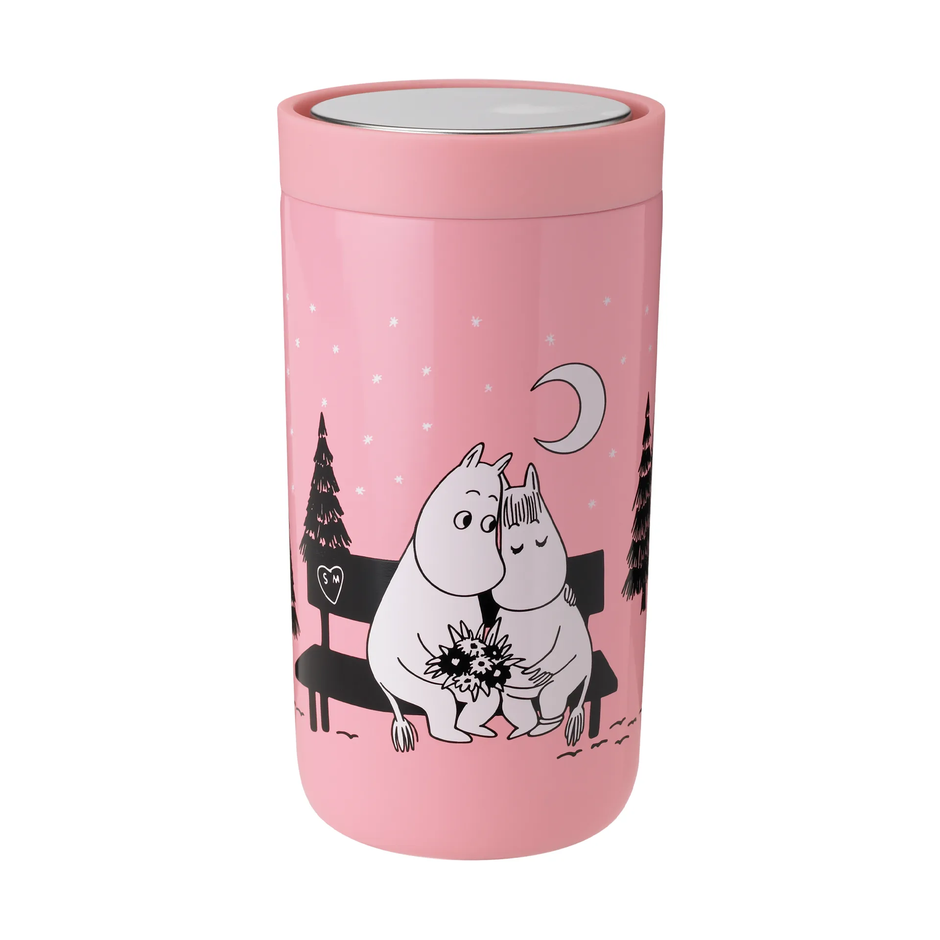 Stelton To Go Click Mumin muki 0,2 l Rakastan sinua