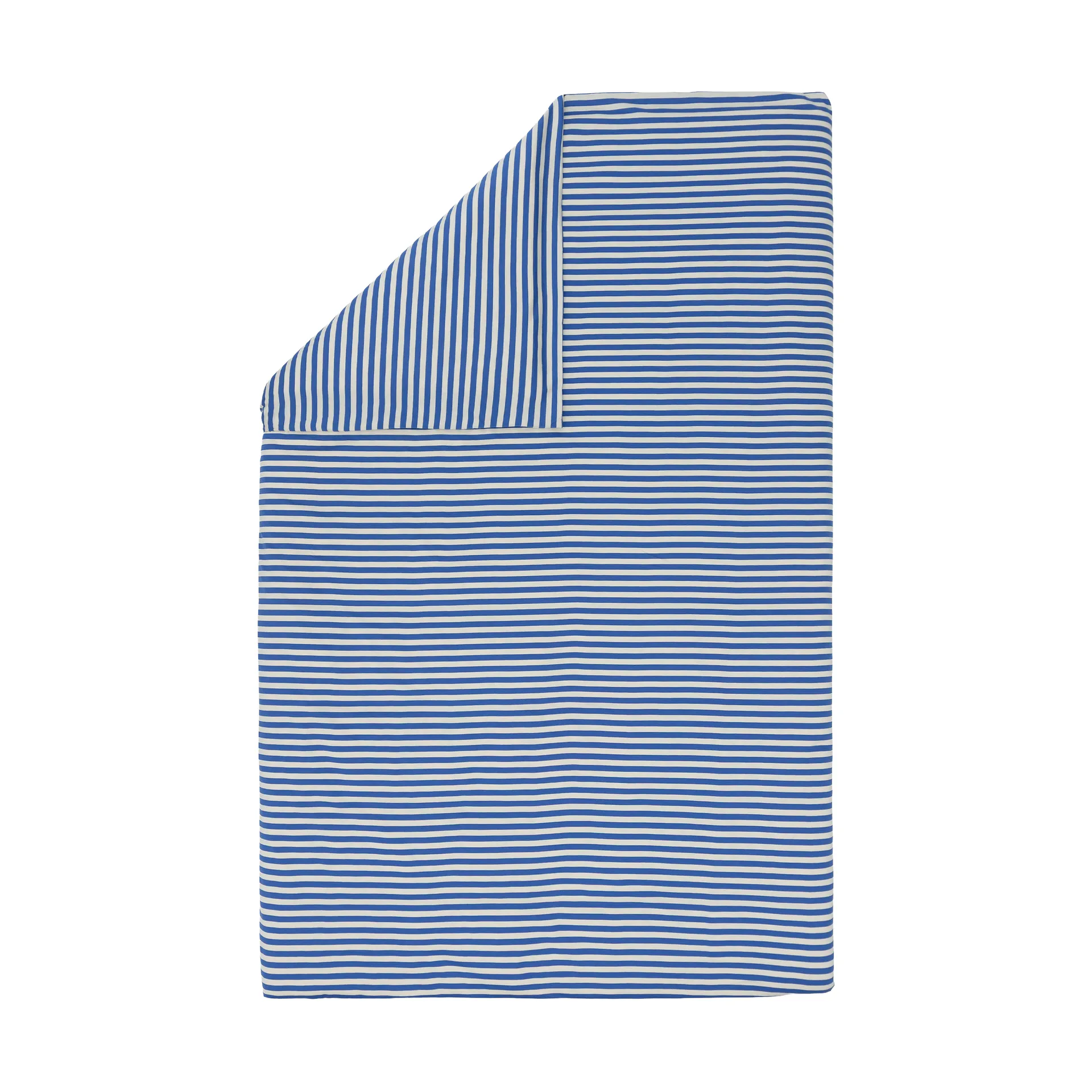 Marimekko Tasaraita pussilakana 150x210 cm Off white-sininen
