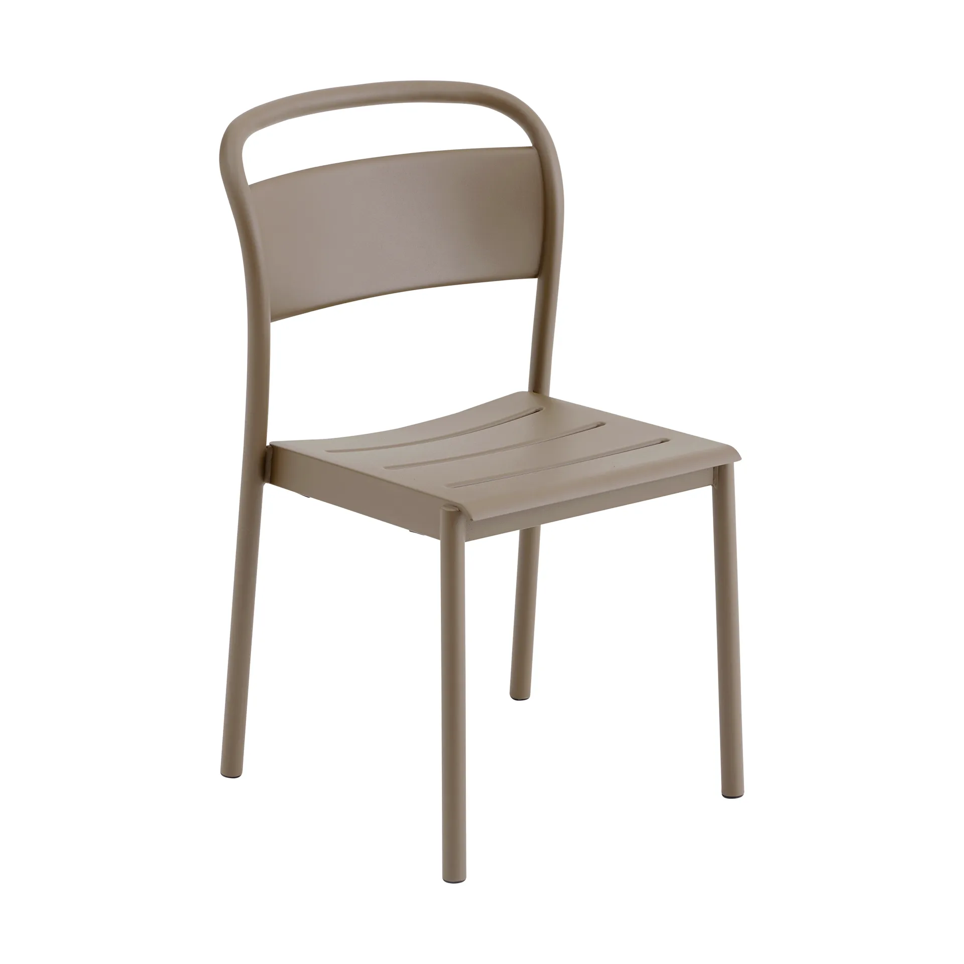 Muuto Linear steel side chair -tuoli Taupe