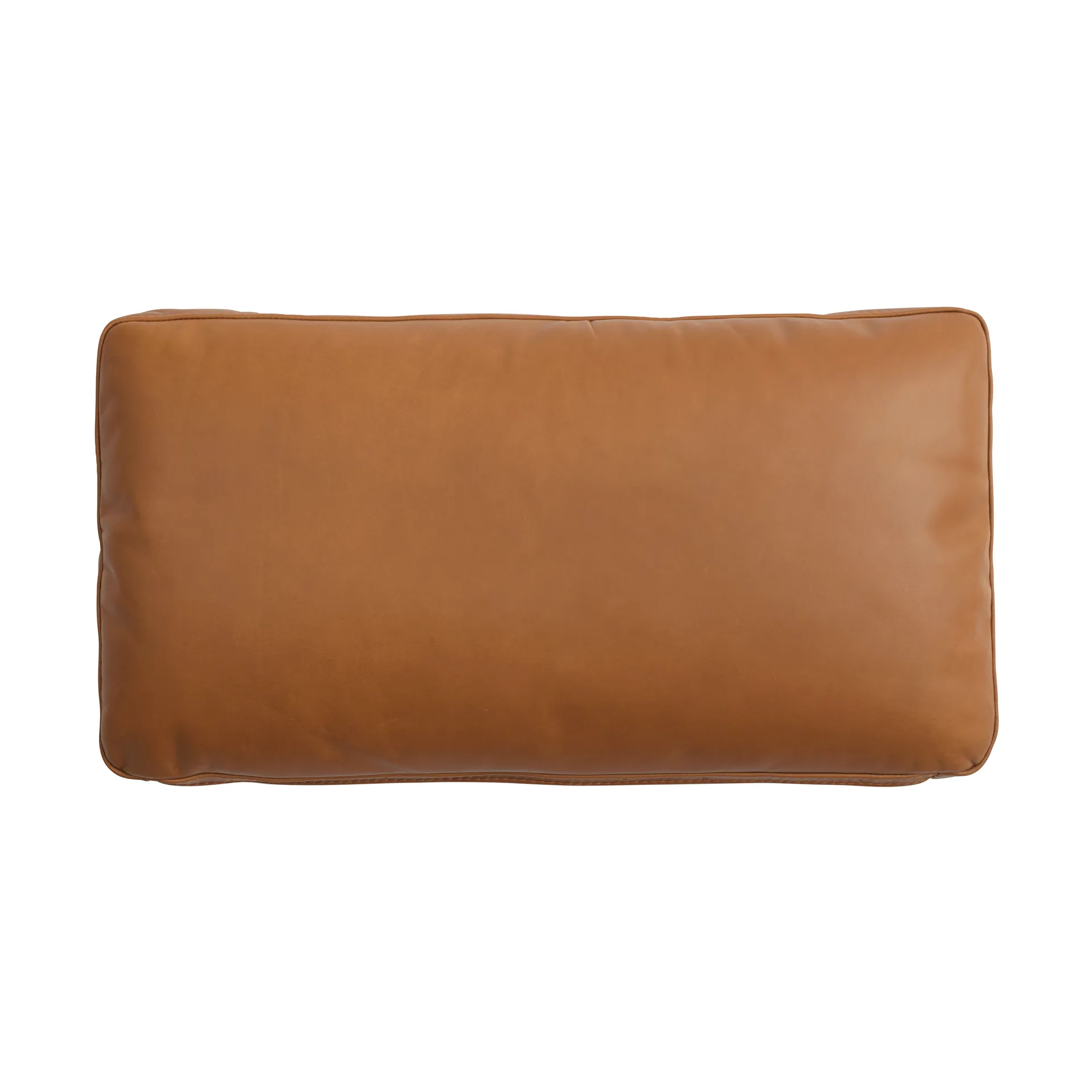 Muuto Outline soft tyyny Refine Leather Cognac, 55x30 cm