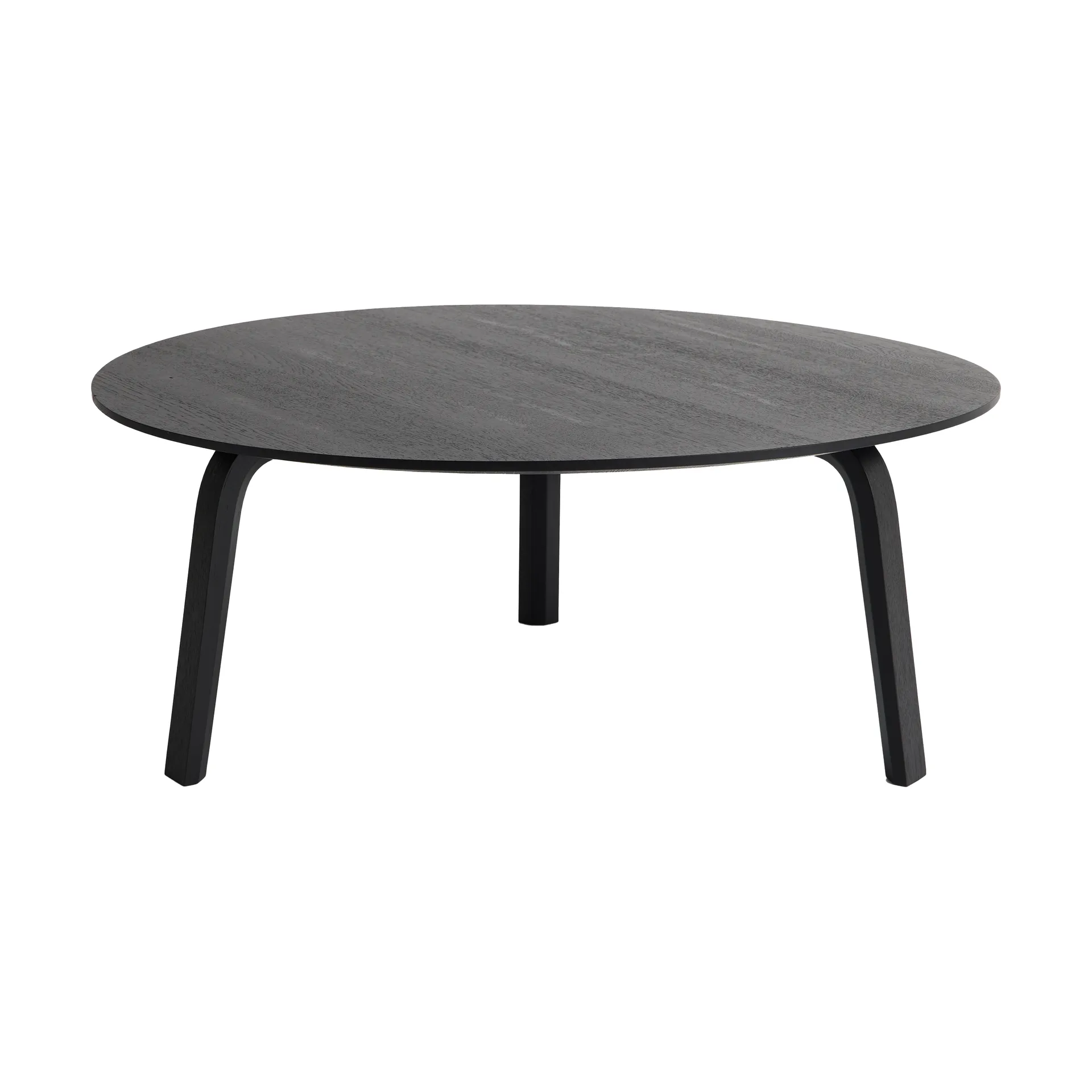 HAY Bella sohvapöytä Black, Ø80×32 cm