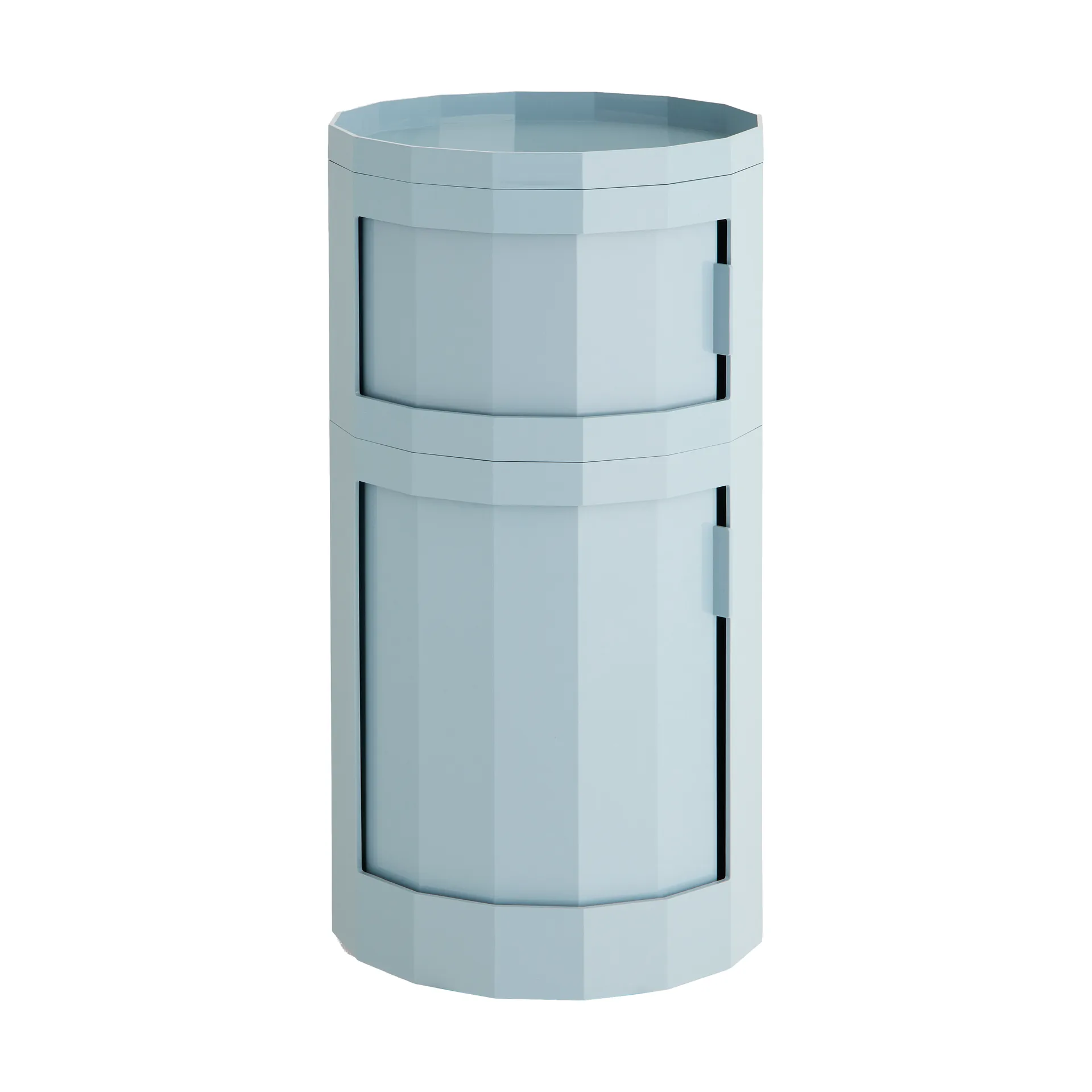HAY Facet Cabinet 110 sivupöytä Misty blue