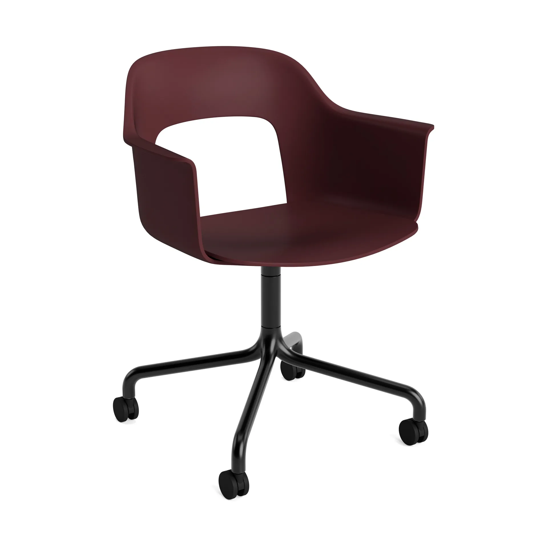 HAY Layout nojatuoli 261 tuoli Bordeaux-black