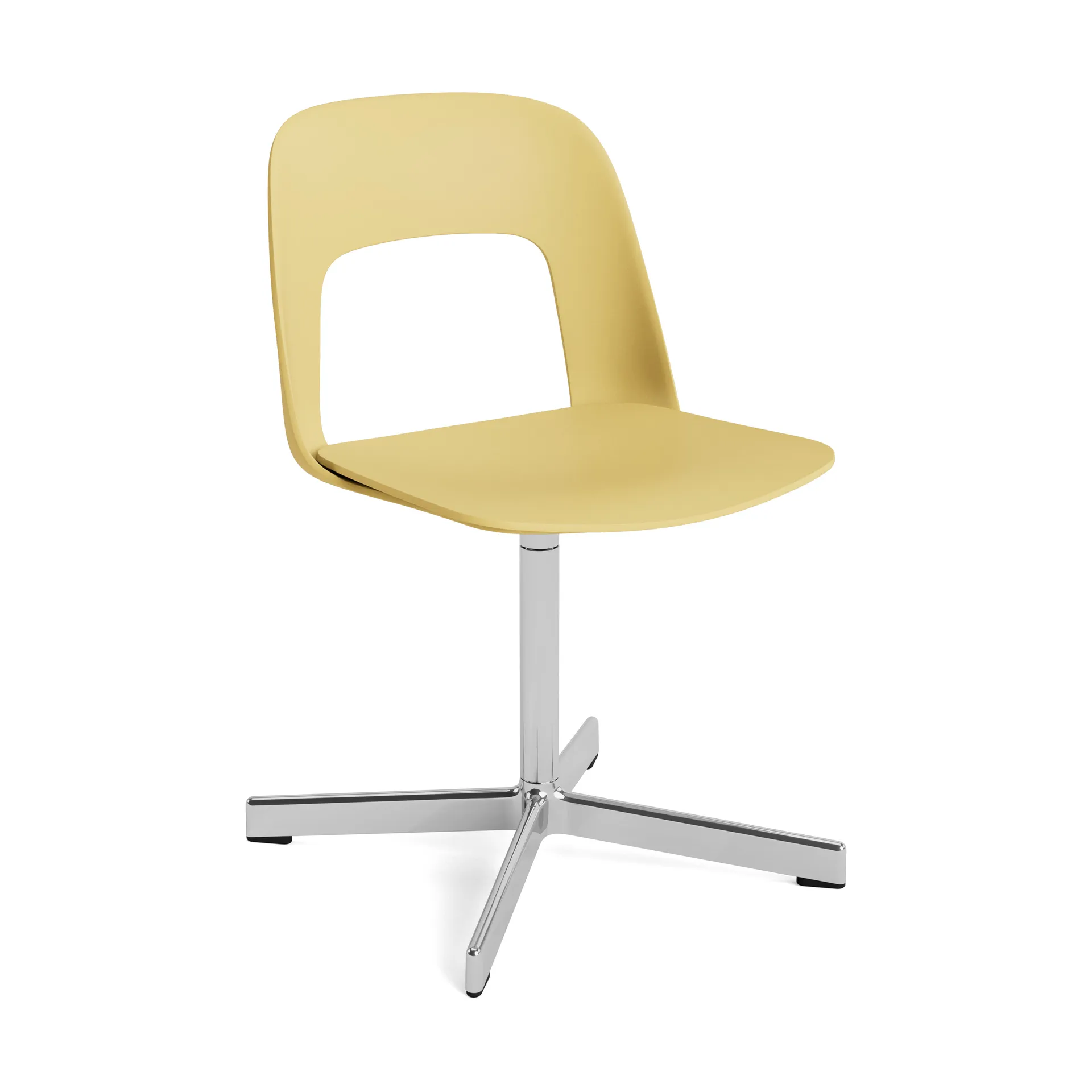 HAY Layout Chair 131 tuoli Biscotti‑kiillotettu alumiini