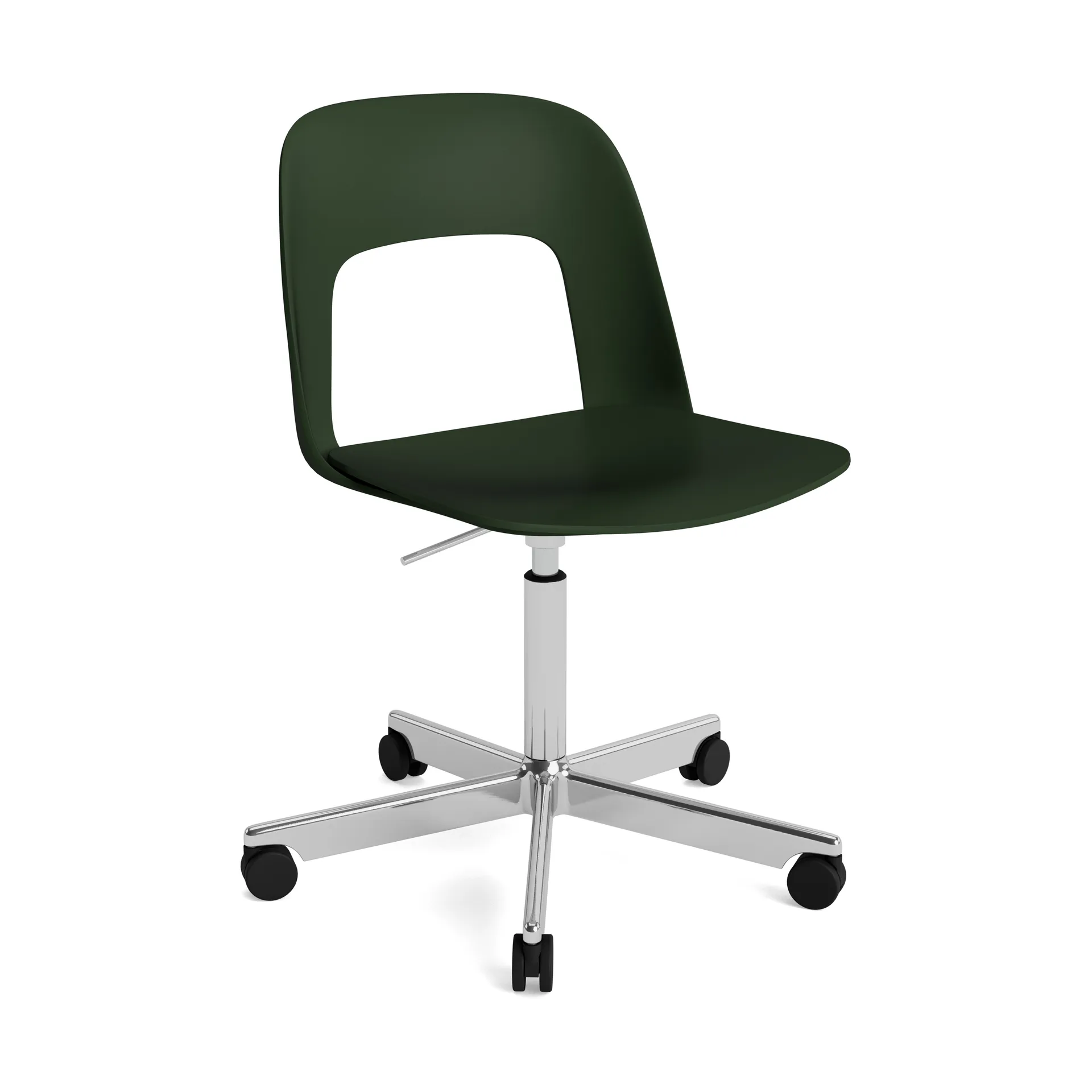 HAY Layout Chair 141 tuoli Pastel green-kiillotettu alumiini