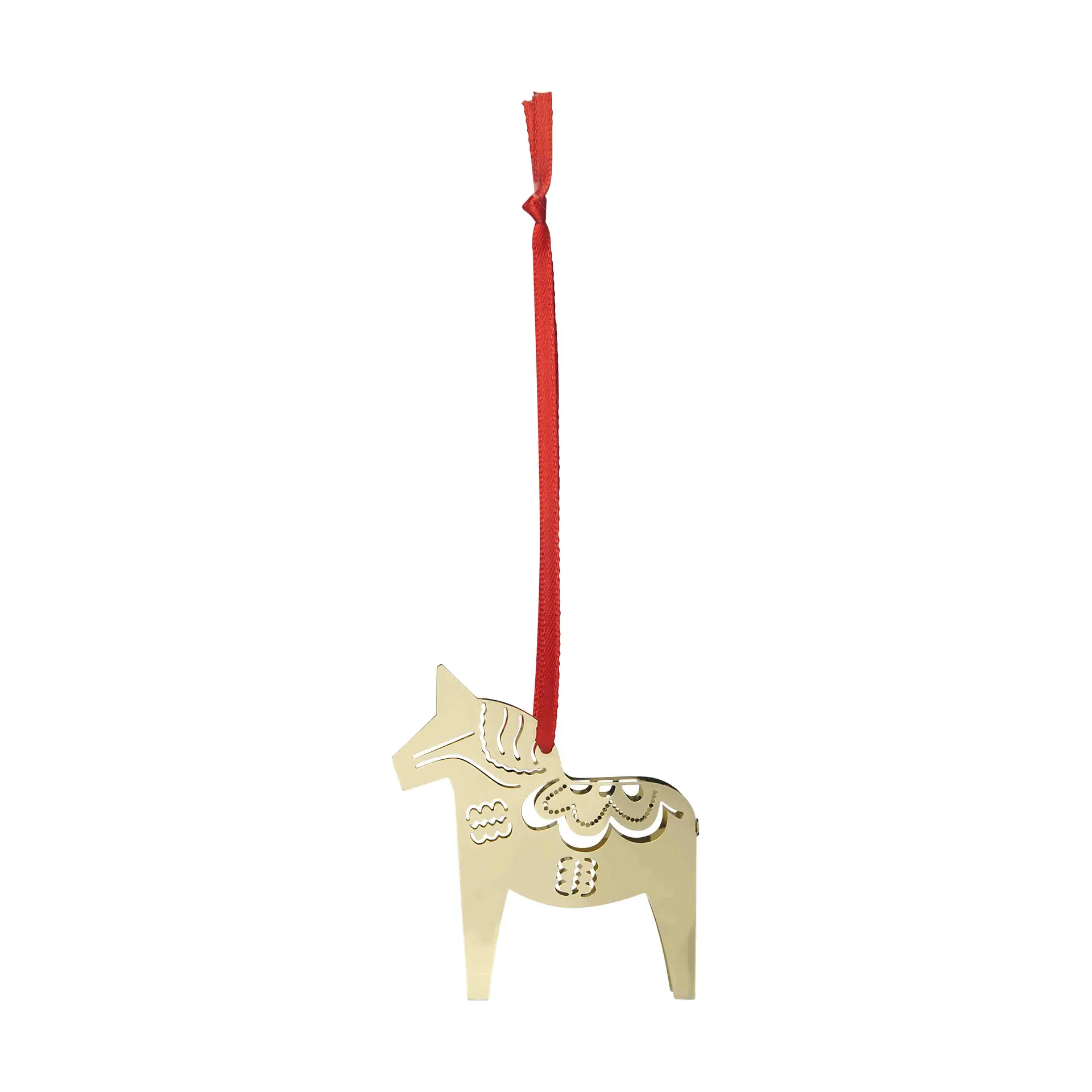 Pluto Design Christmas horse 3D joulukoriste Kulta
