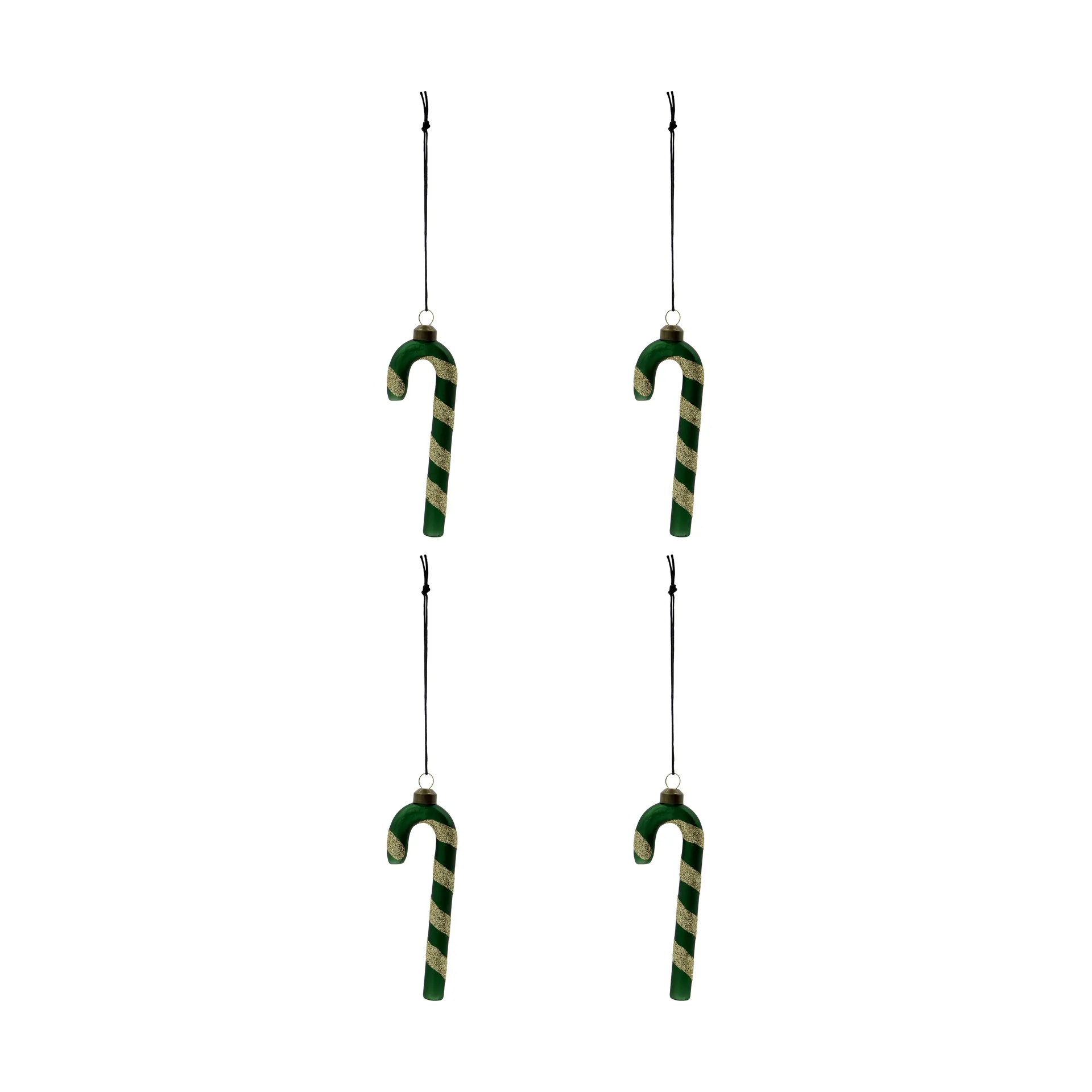 House Doctor Stick joulukoriste 4-pack Vihreä