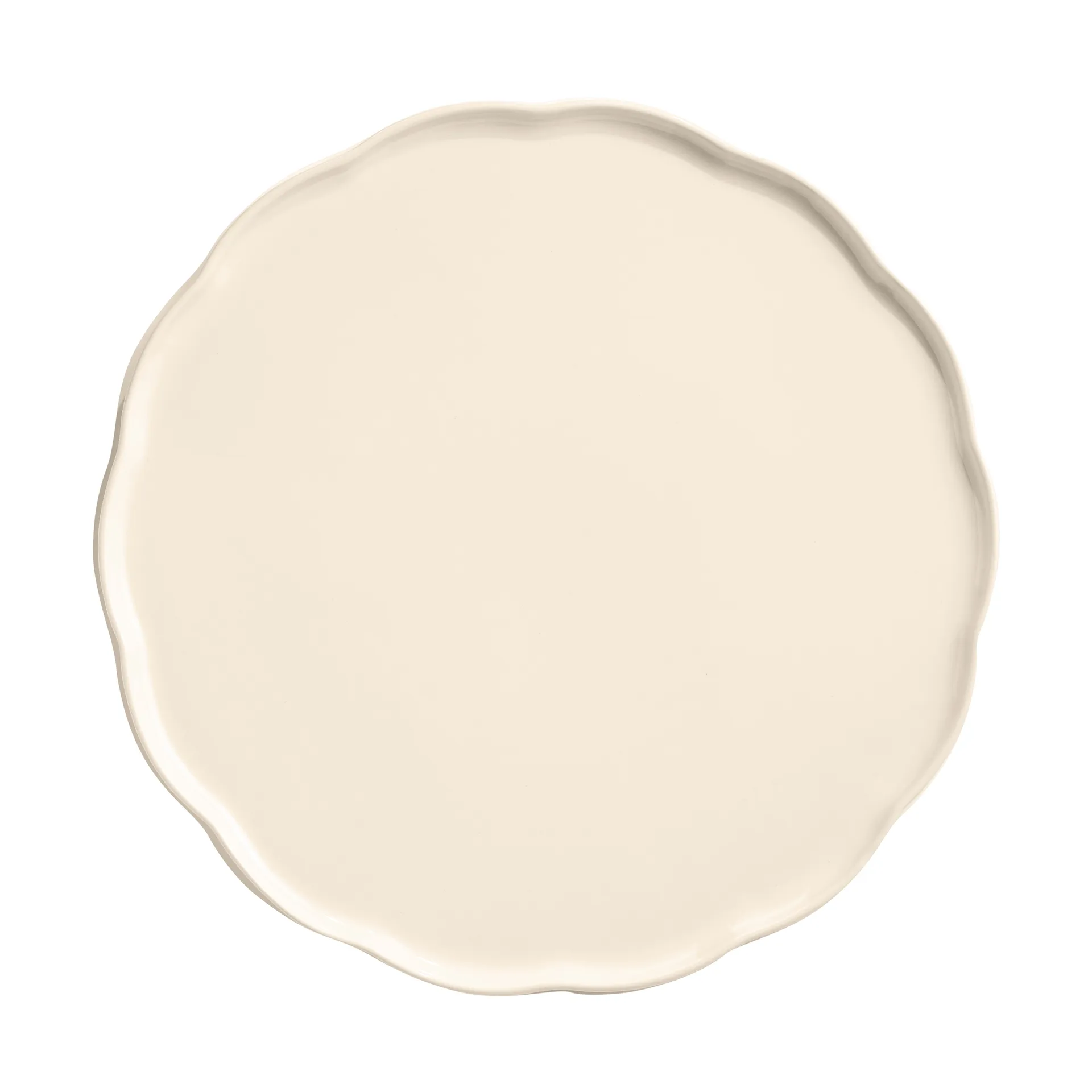 Emile Henry Emile Henry Madeleine tarjoiluvati Cream, pyöreä