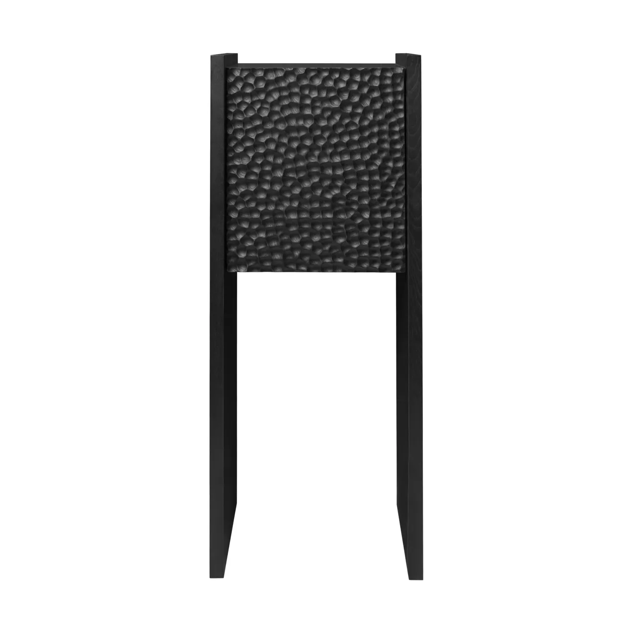 Ferm Living Scarni kaappi Tummapetsattu saarni, 38×40×100 cm