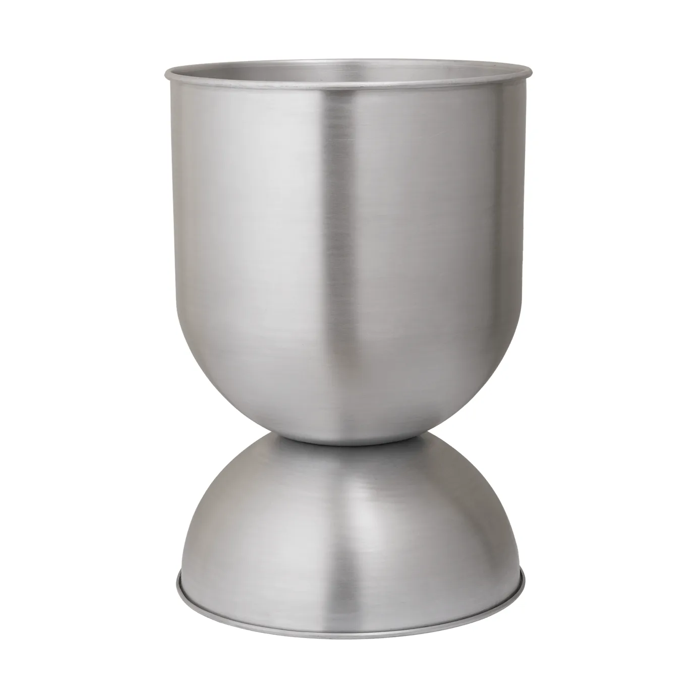 Ferm Living Hourglass ruukku, medium Ø40 cm Alumiini
