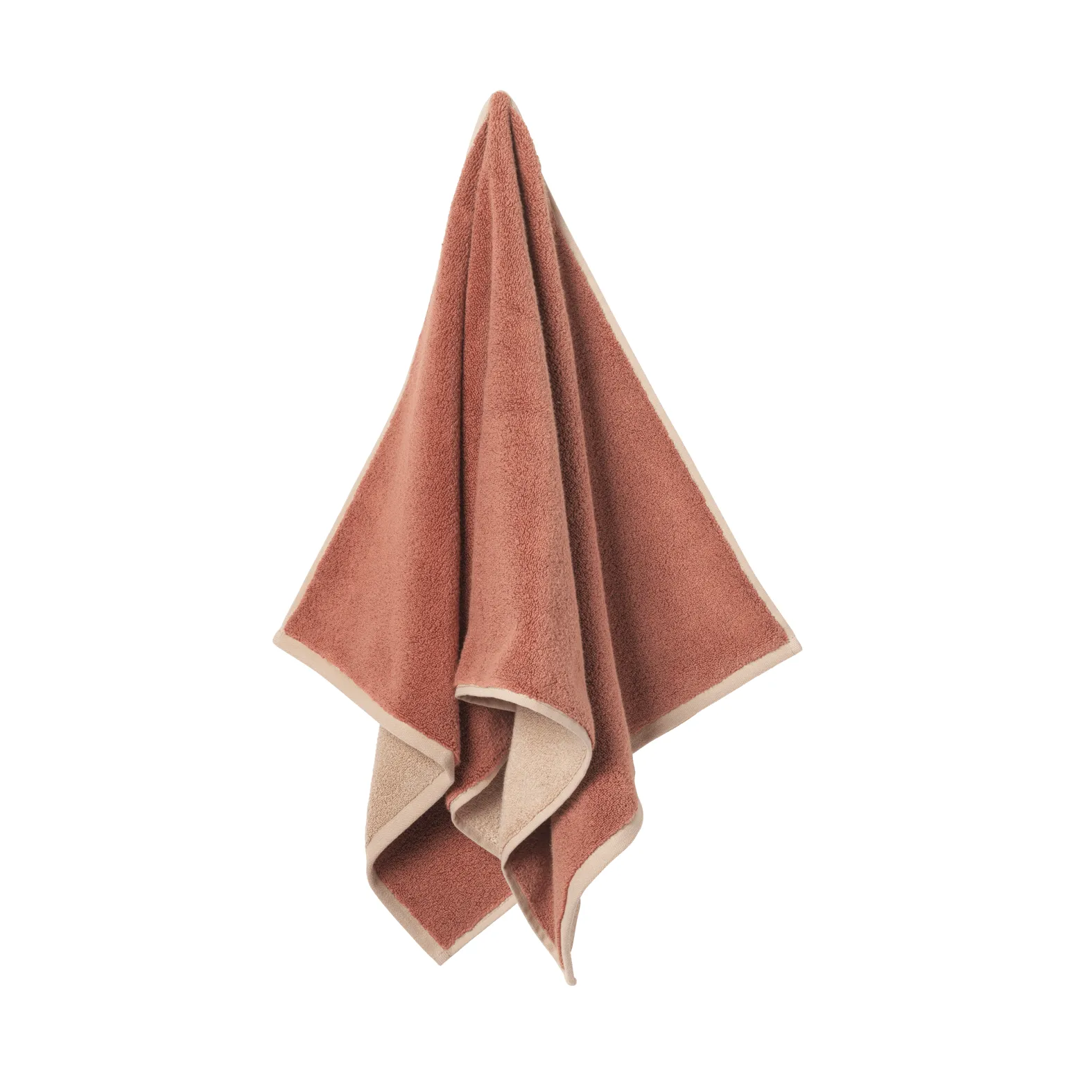 Ferm Living Ekko kylpypyyhe Mocha-cashmere, 70x140 cm