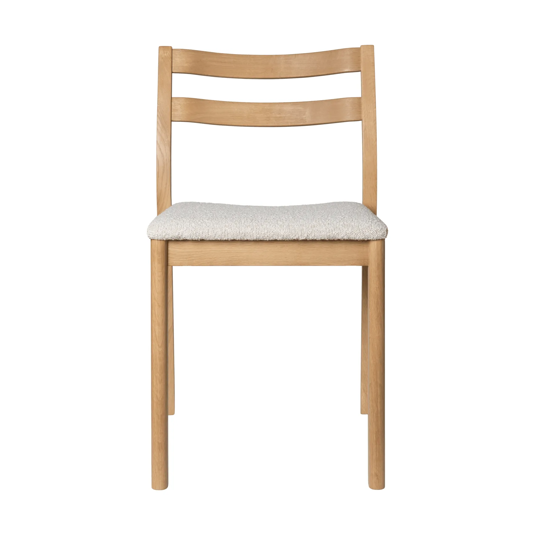 Ferm Living Boda tuoli Verhoiltu istuin rugged bouclé, tammi natural
