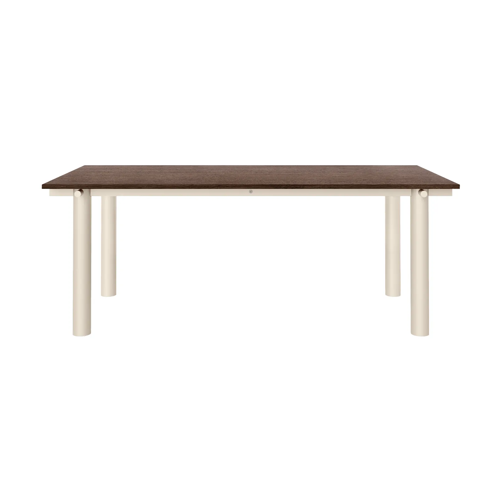Ferm Living Atura ruokapöytä Light cashmere-tummaksi petsattu tammi, 90x200 cm