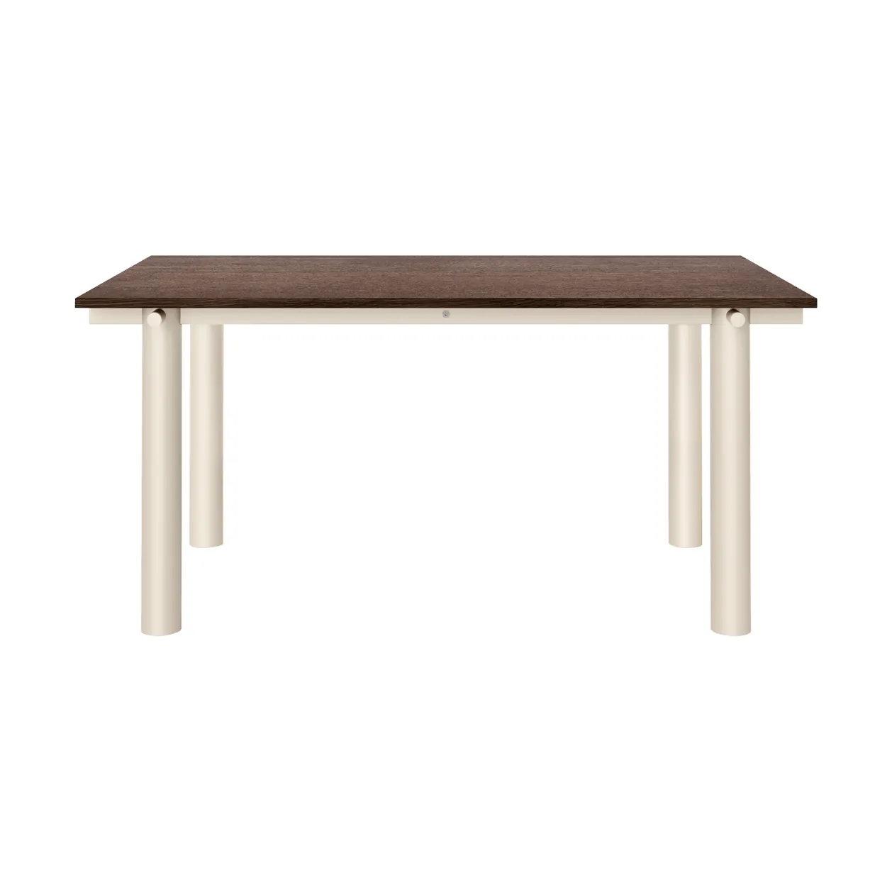 Ferm Living Atura ruokapöytä Light cashmere-tummaksi petsattu tammi, 90x160 cm