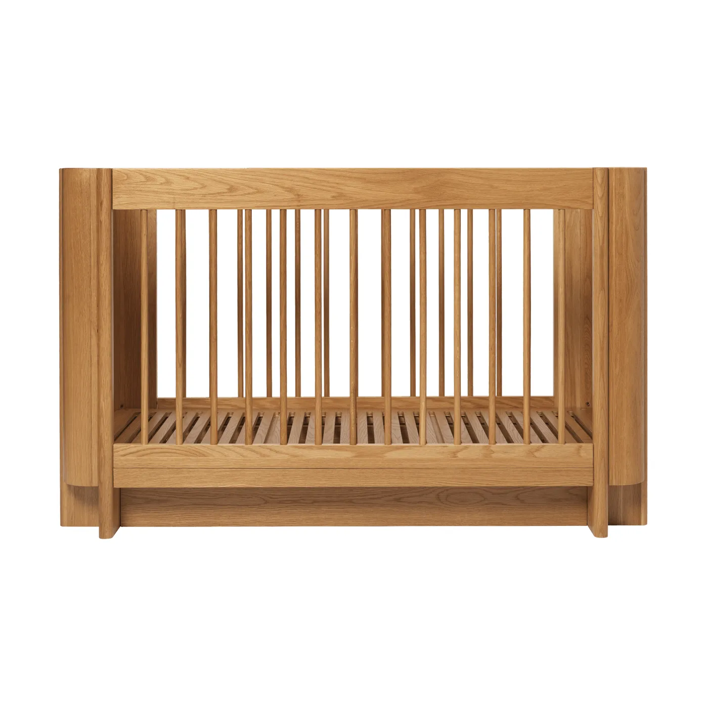Ferm Living Tilu pinnasänky Natural oak, 129×68,5×80 cm