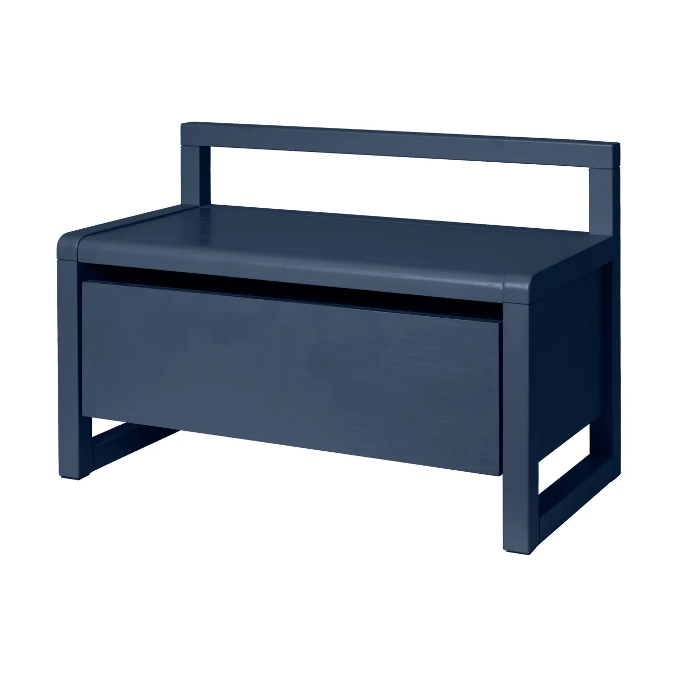 Ferm Living Little architect säilytyspenkki Tummansininen, 60×30×41,2 cm