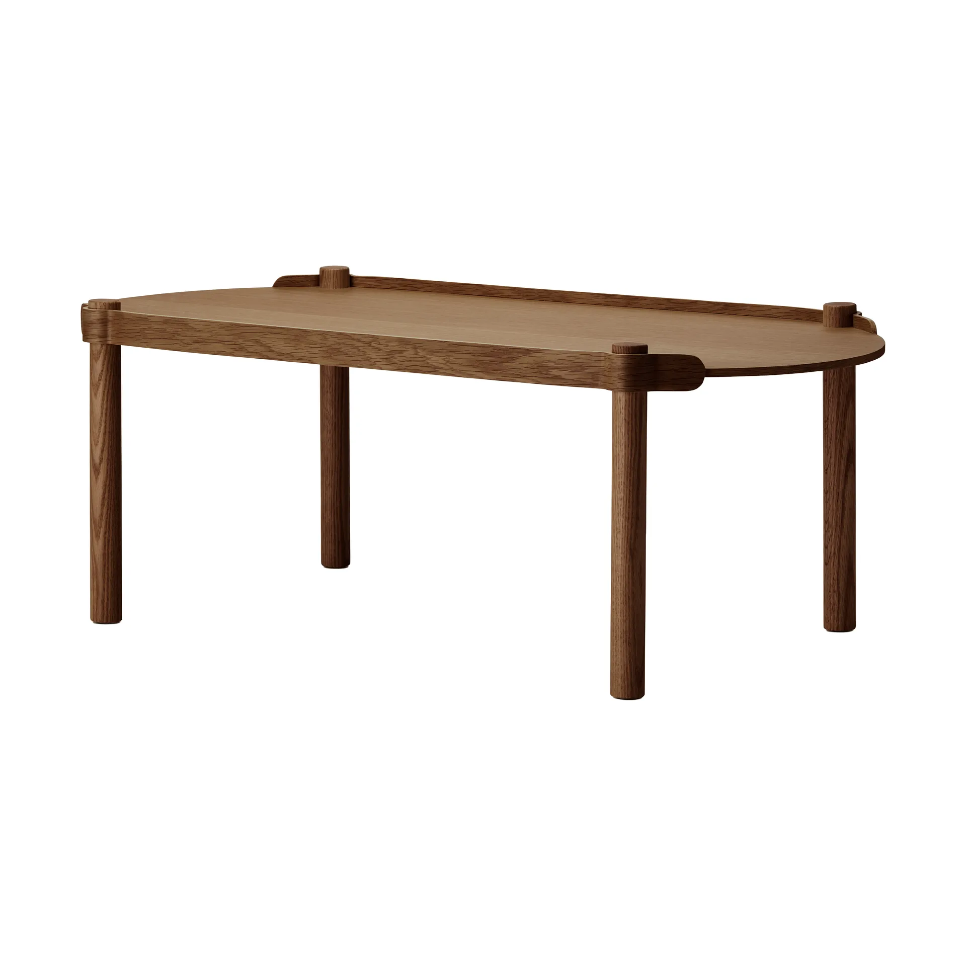 Cooee Design Woody pöytä 50x105 cm Tummapetsattu tammi