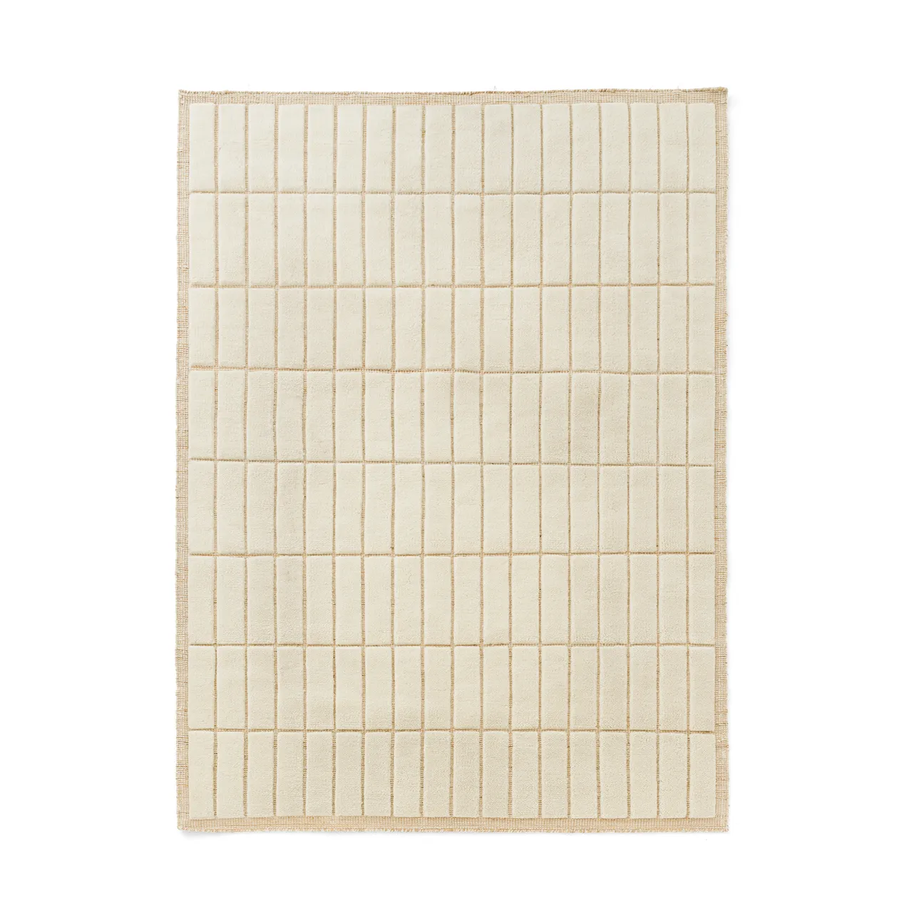 Audo Copenhagen Laatta matto Ivory, 170x240 cm