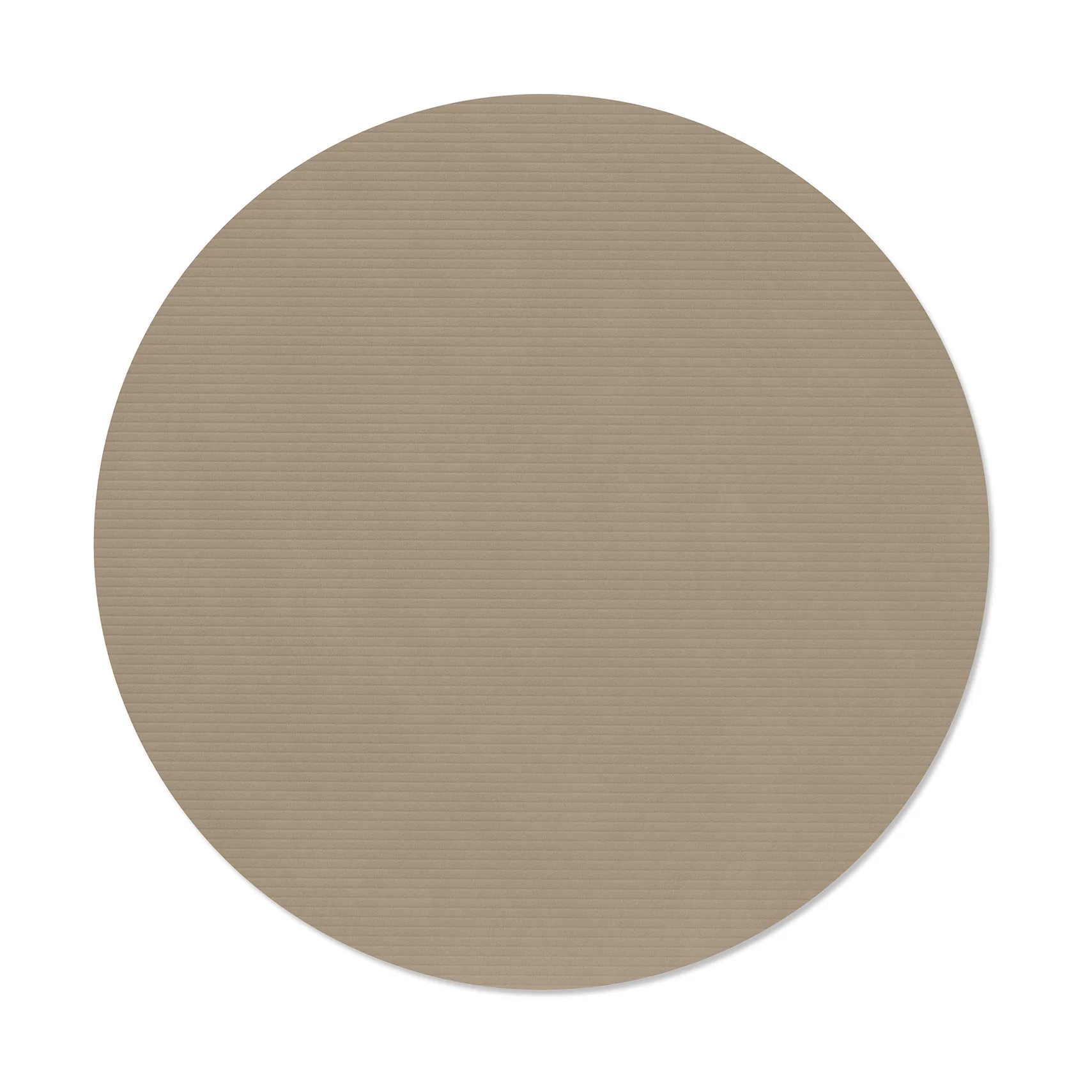 LIND DNA Corduroy pöytätabletti Clay brown, ympyrä, L